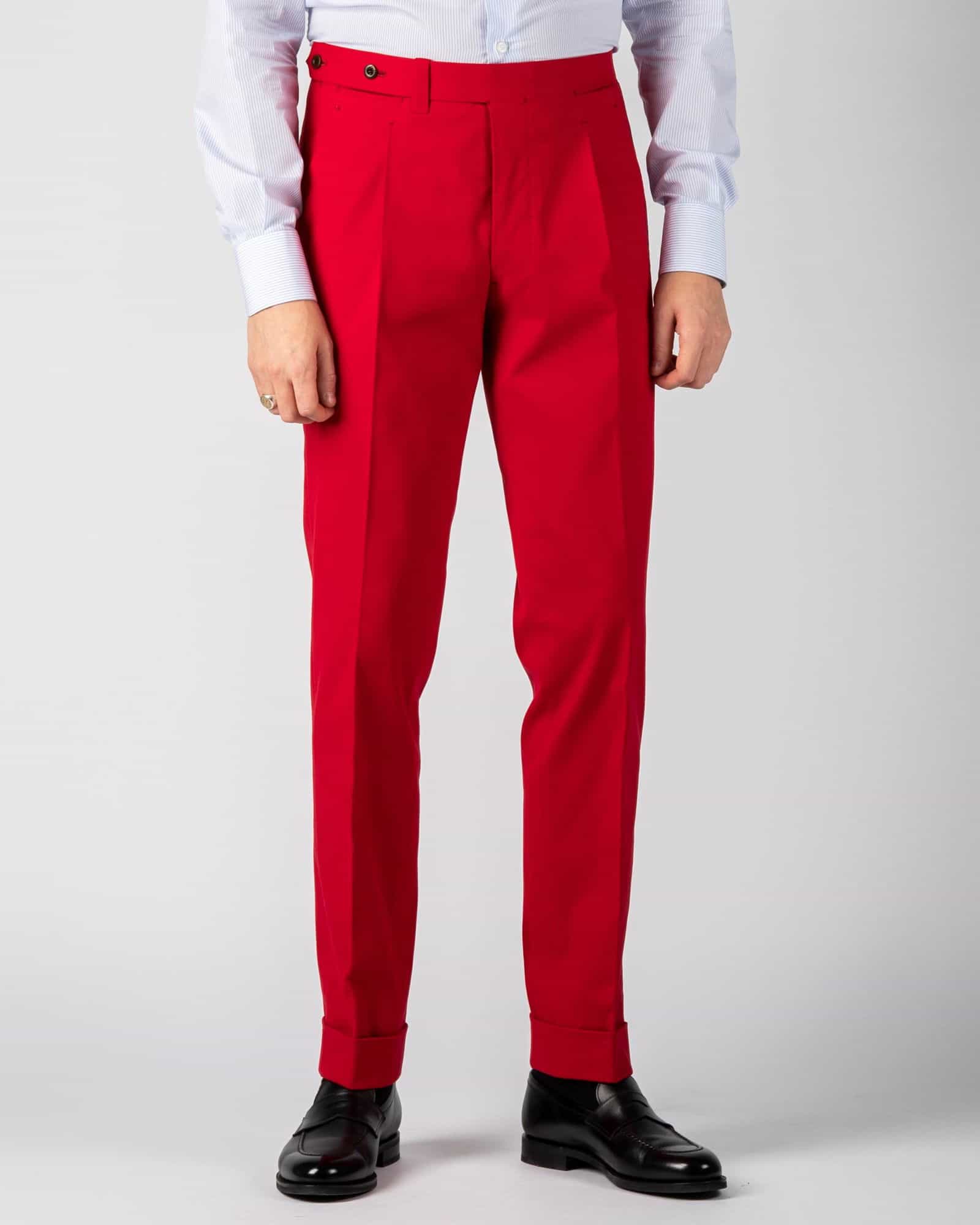 Signature Extended Waistband - Cotton Stretch Red