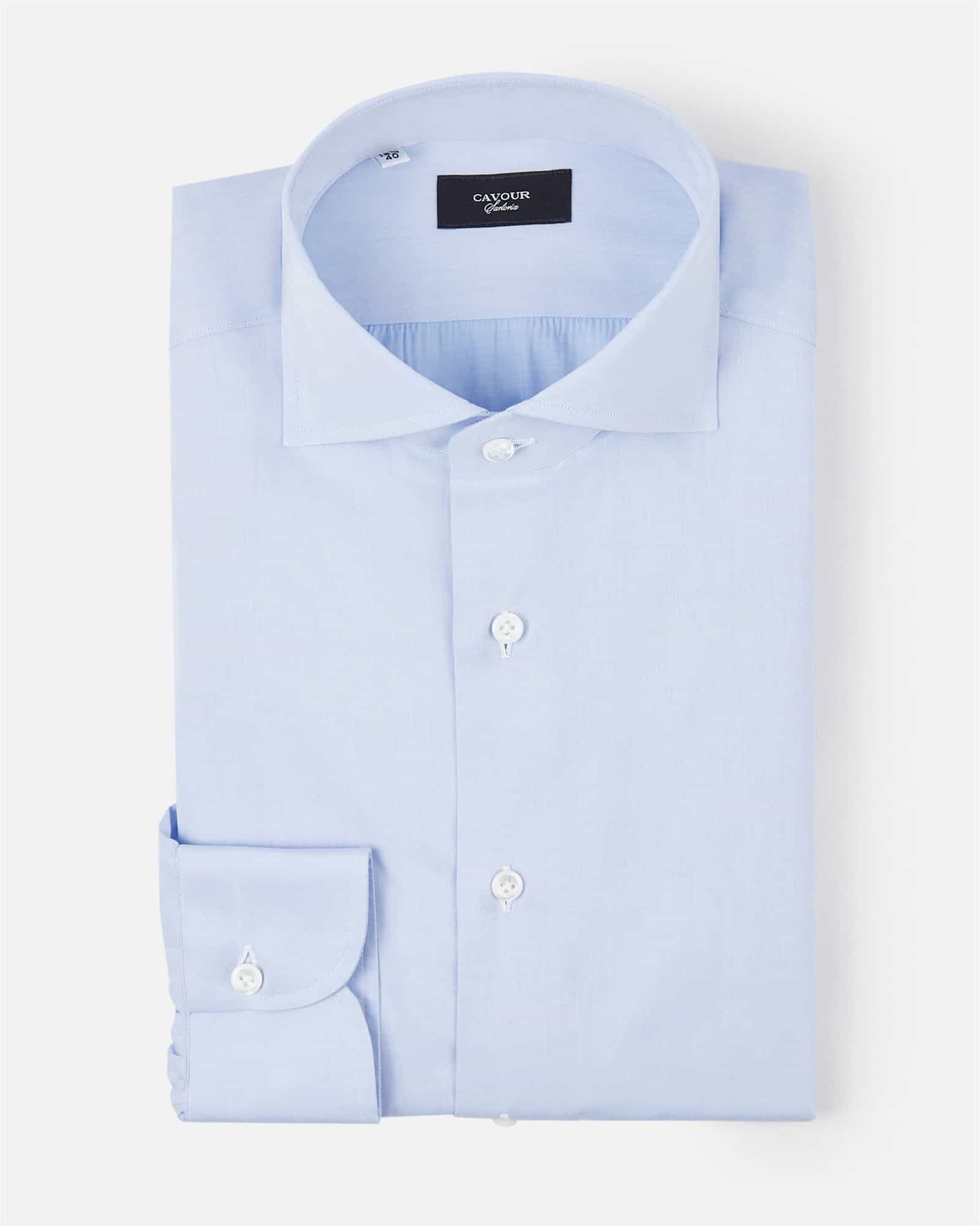 Sartoria Solid Twill Light Blue