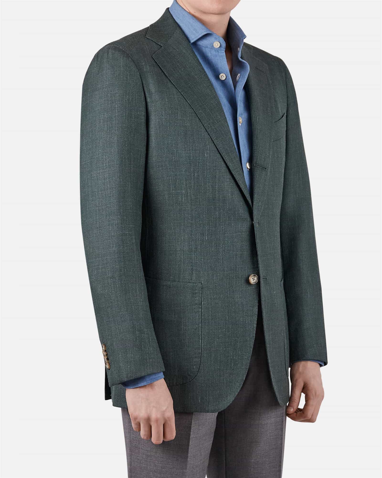 Solid Summer Jacket Green