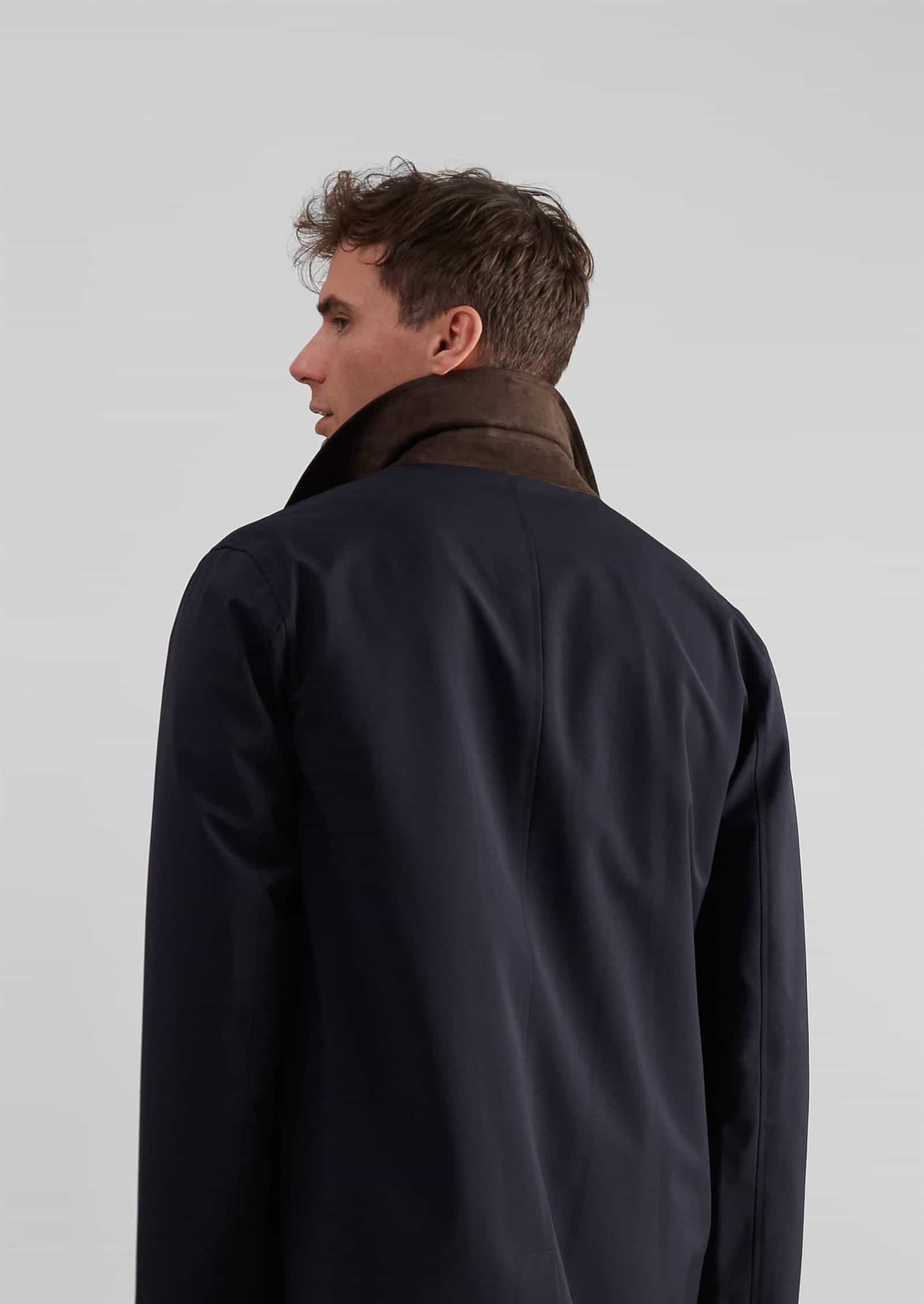 Technical Mack Coat Navy