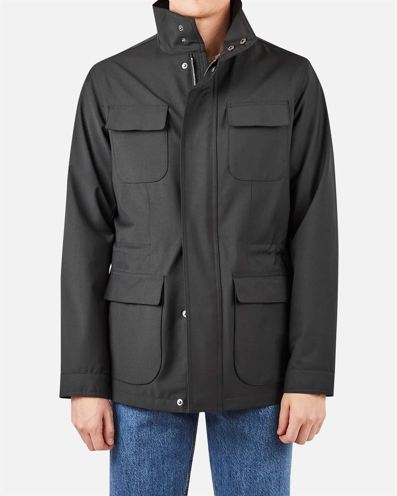 Technical Field Jacket Olive