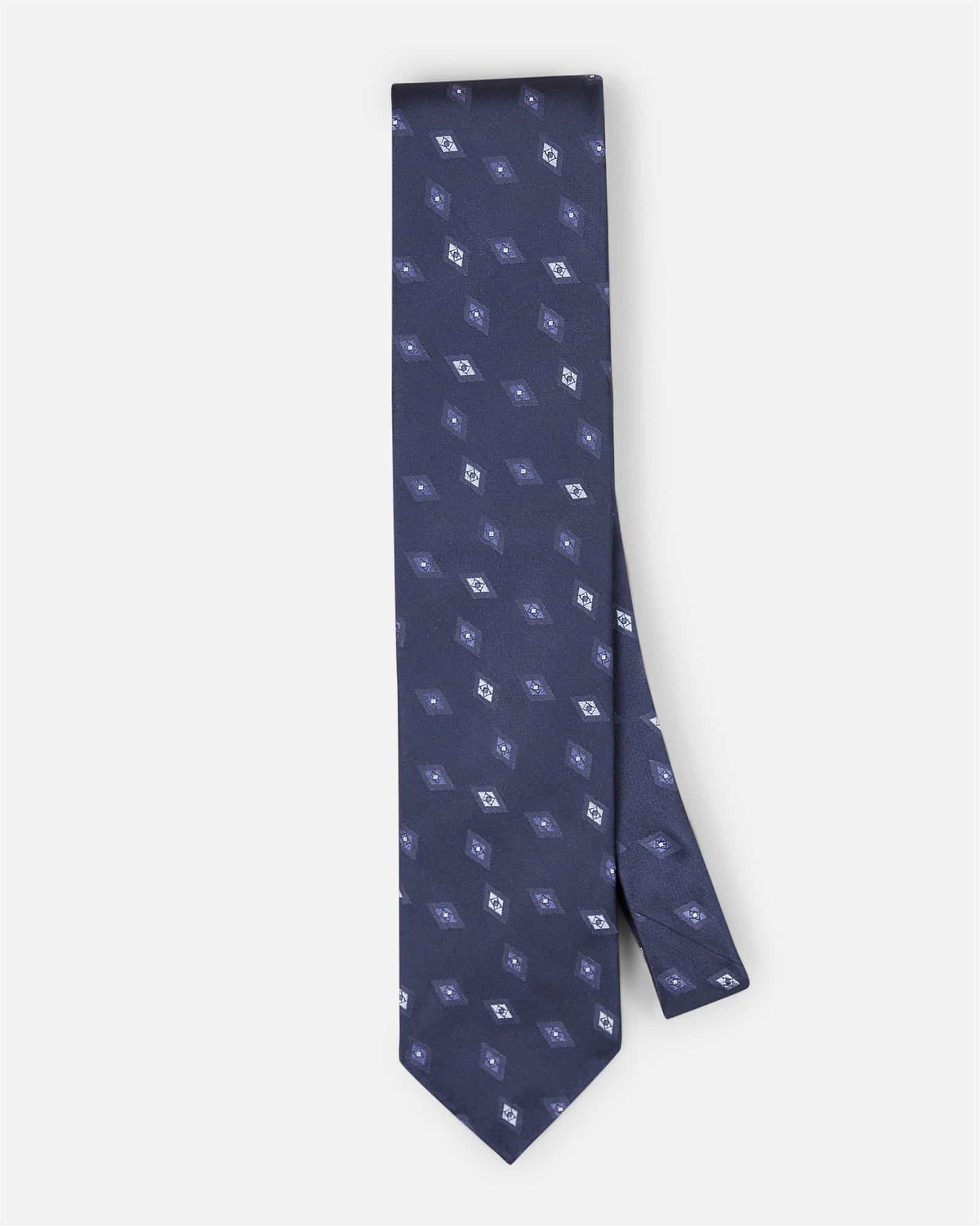 Diamond Tie Navy