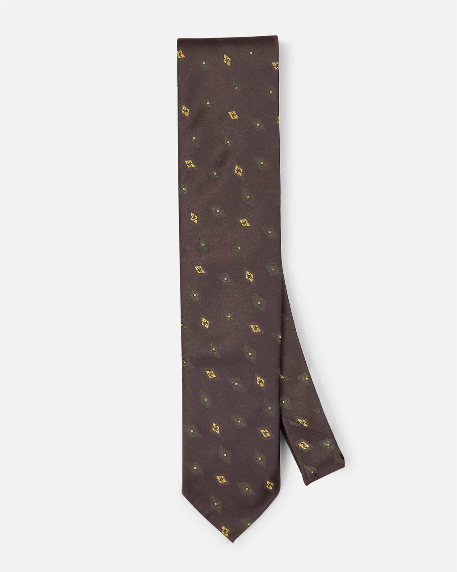 Diamond Tie Olive