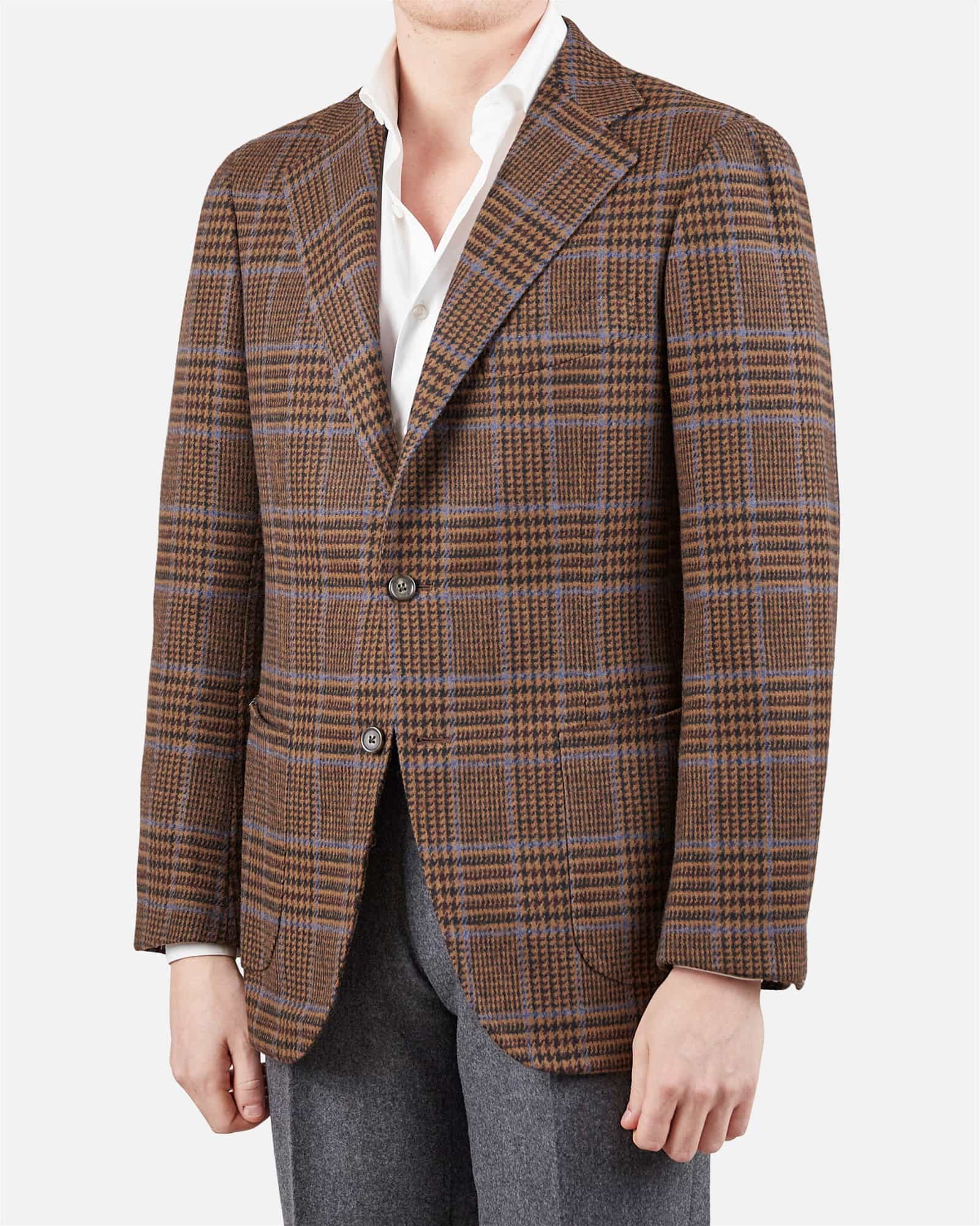 Sartoria Handmade Fox Check Brown