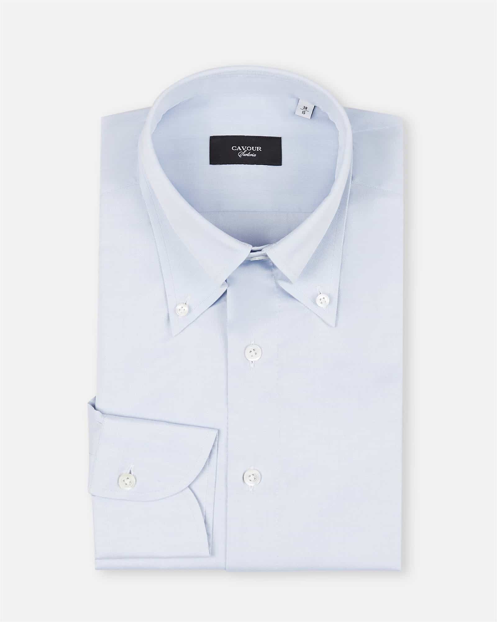 Solid Oxford Shirt Blue