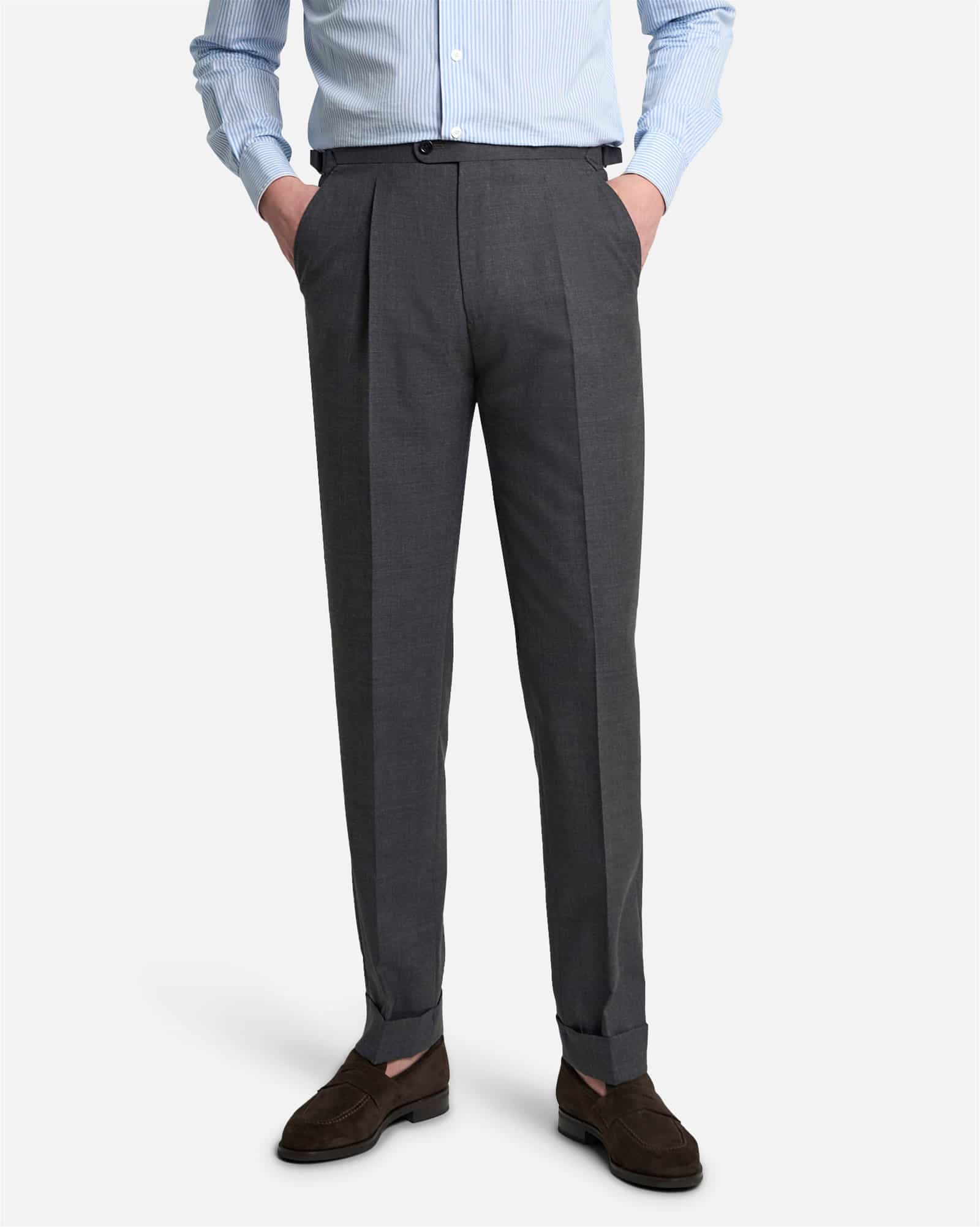 Mod 2 Summer Hightwist Trousers Dark Grey