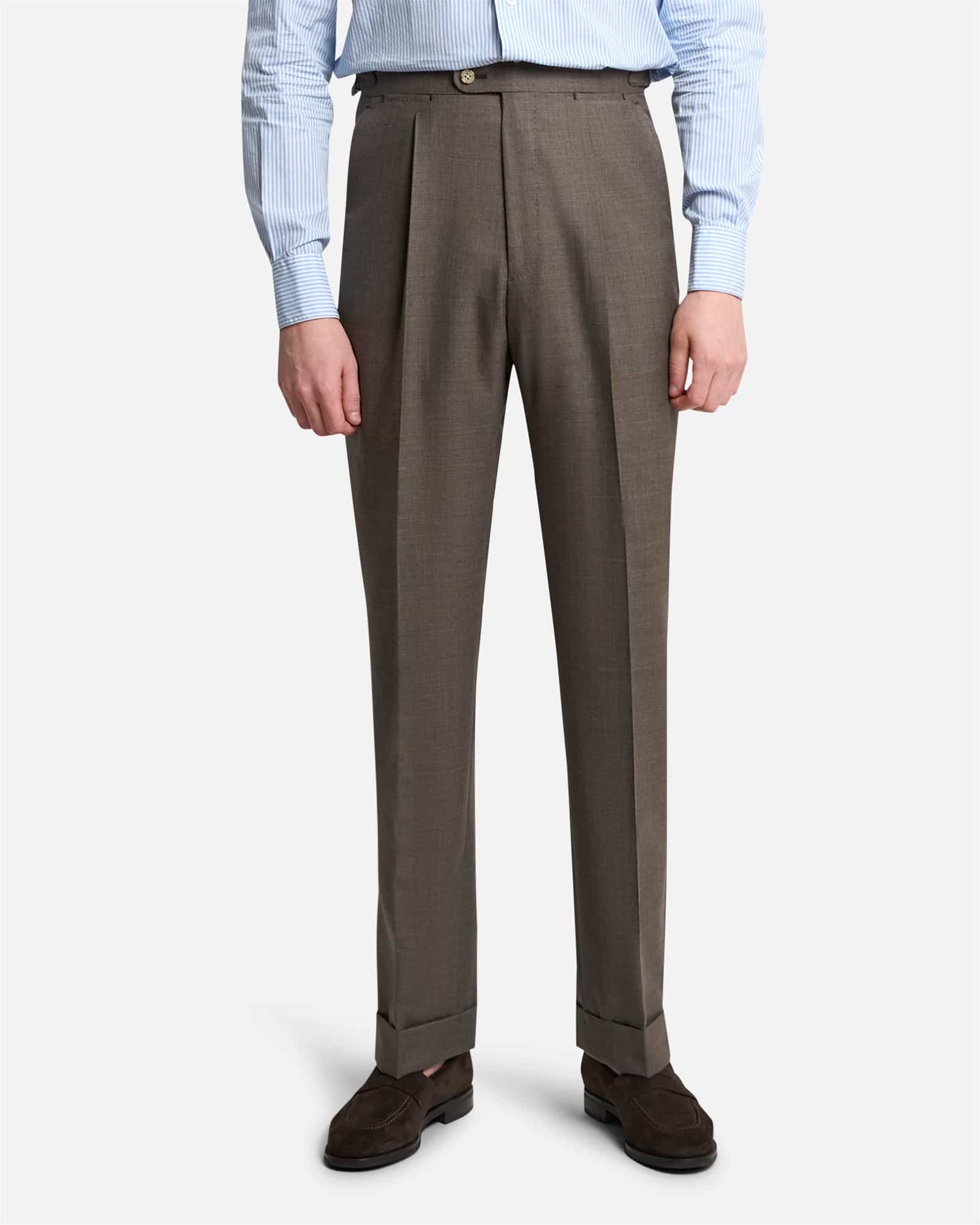 Mod 3 Summer Hightwist Trouser Taupe