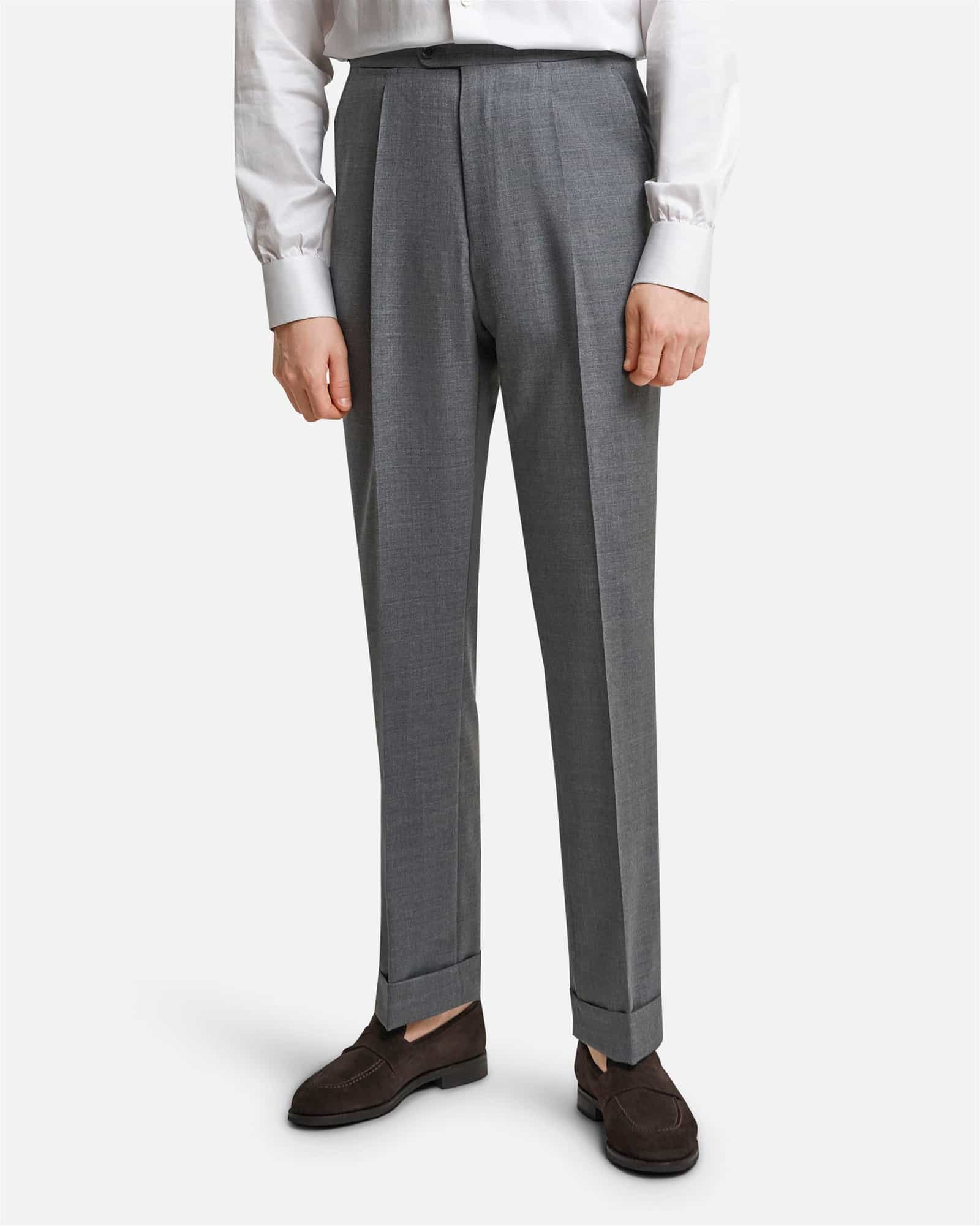 Mod 3 Summer Hightwist Trouser Grey