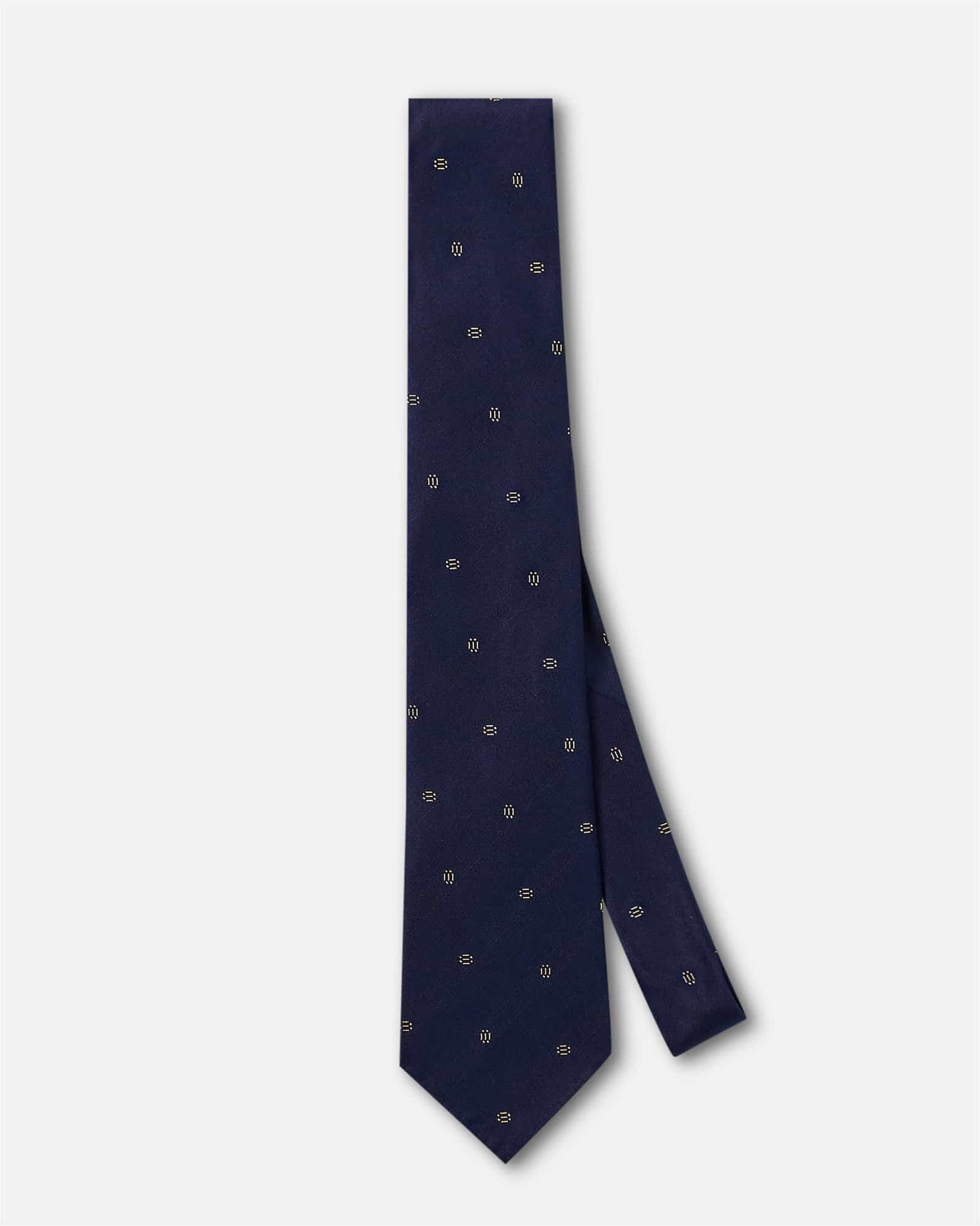 Silk Jacquard Sevenfold Yellow