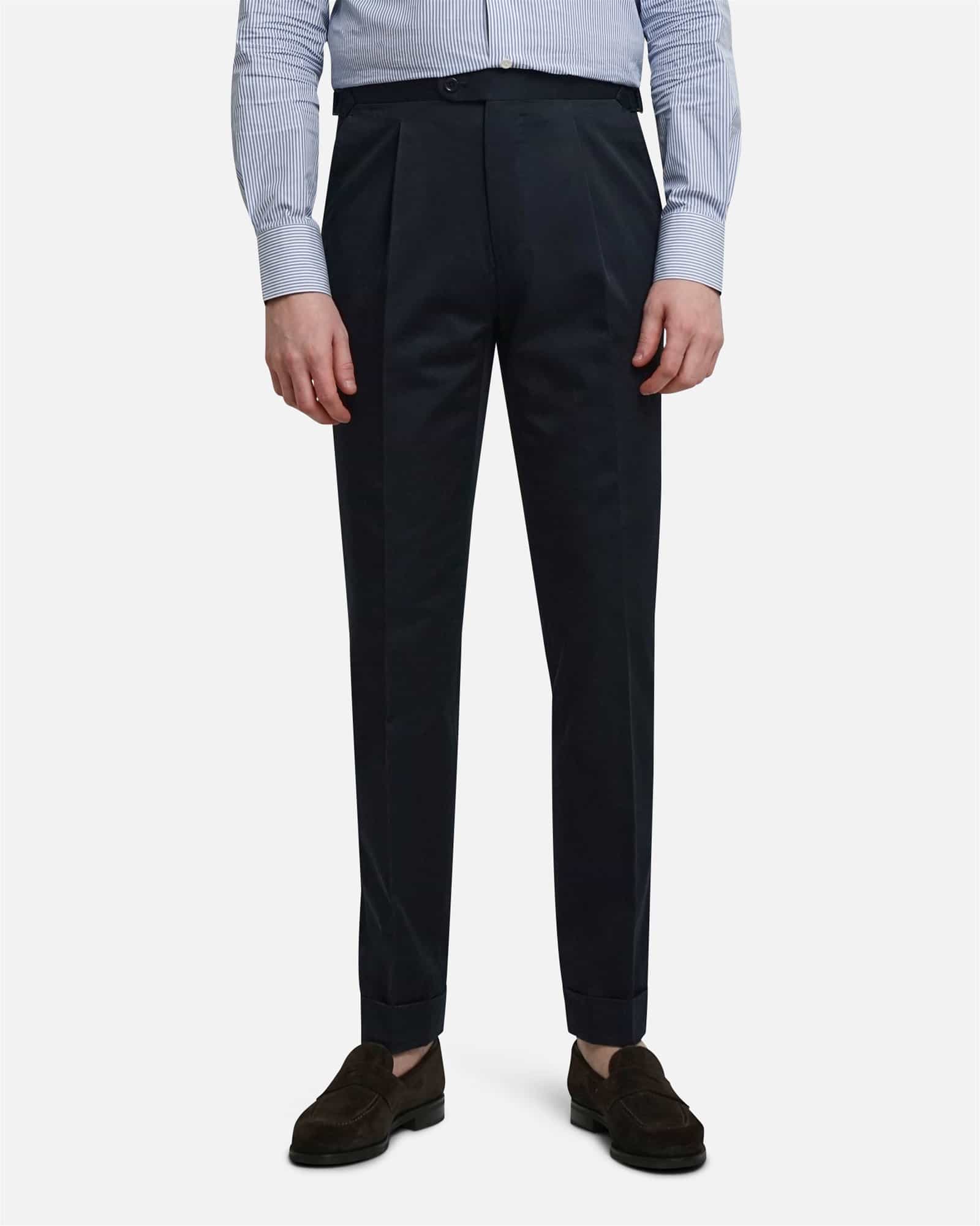 Mod 2 Light Summer Cotton Trouser Navy
