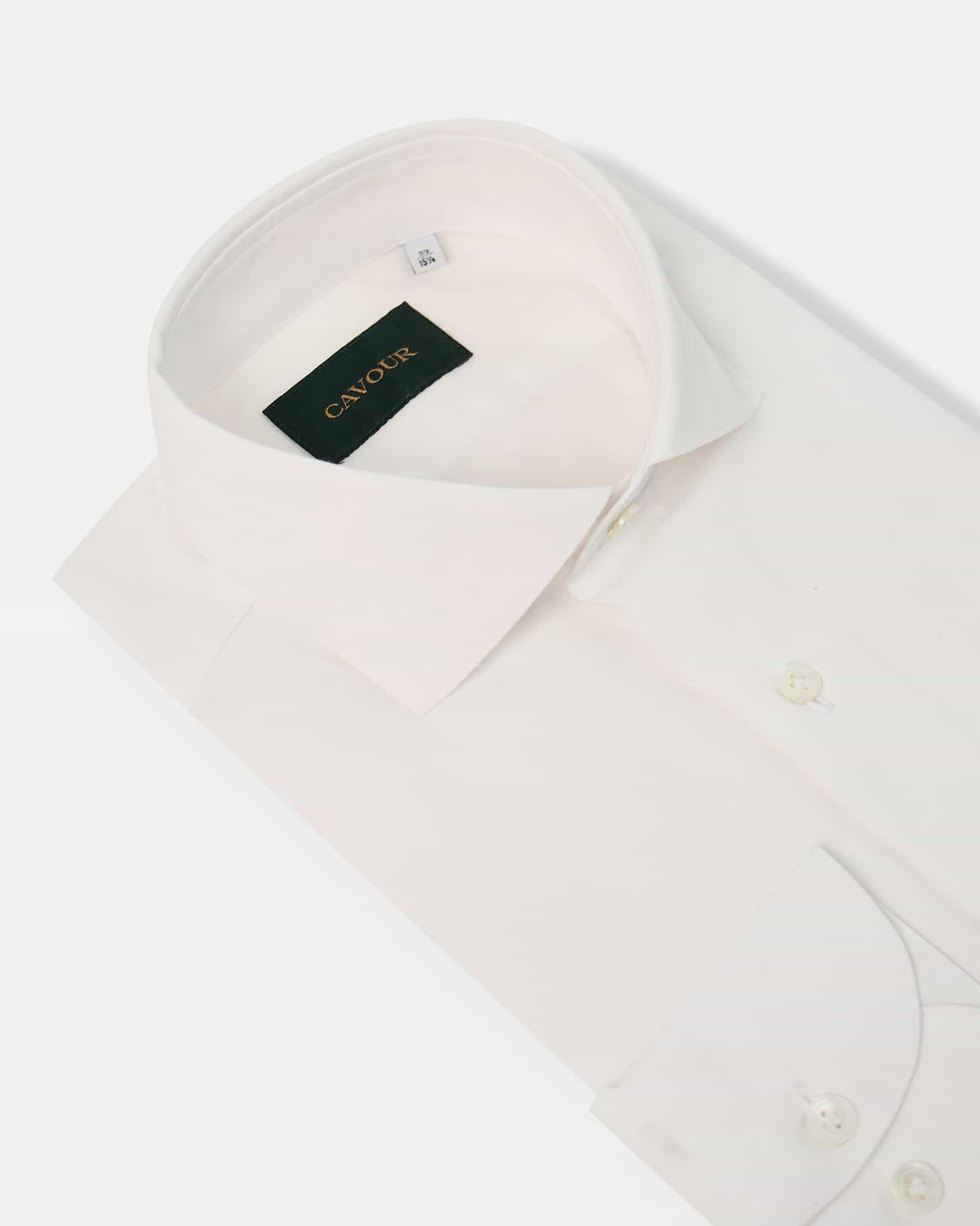 Poplin Twist Shirt White