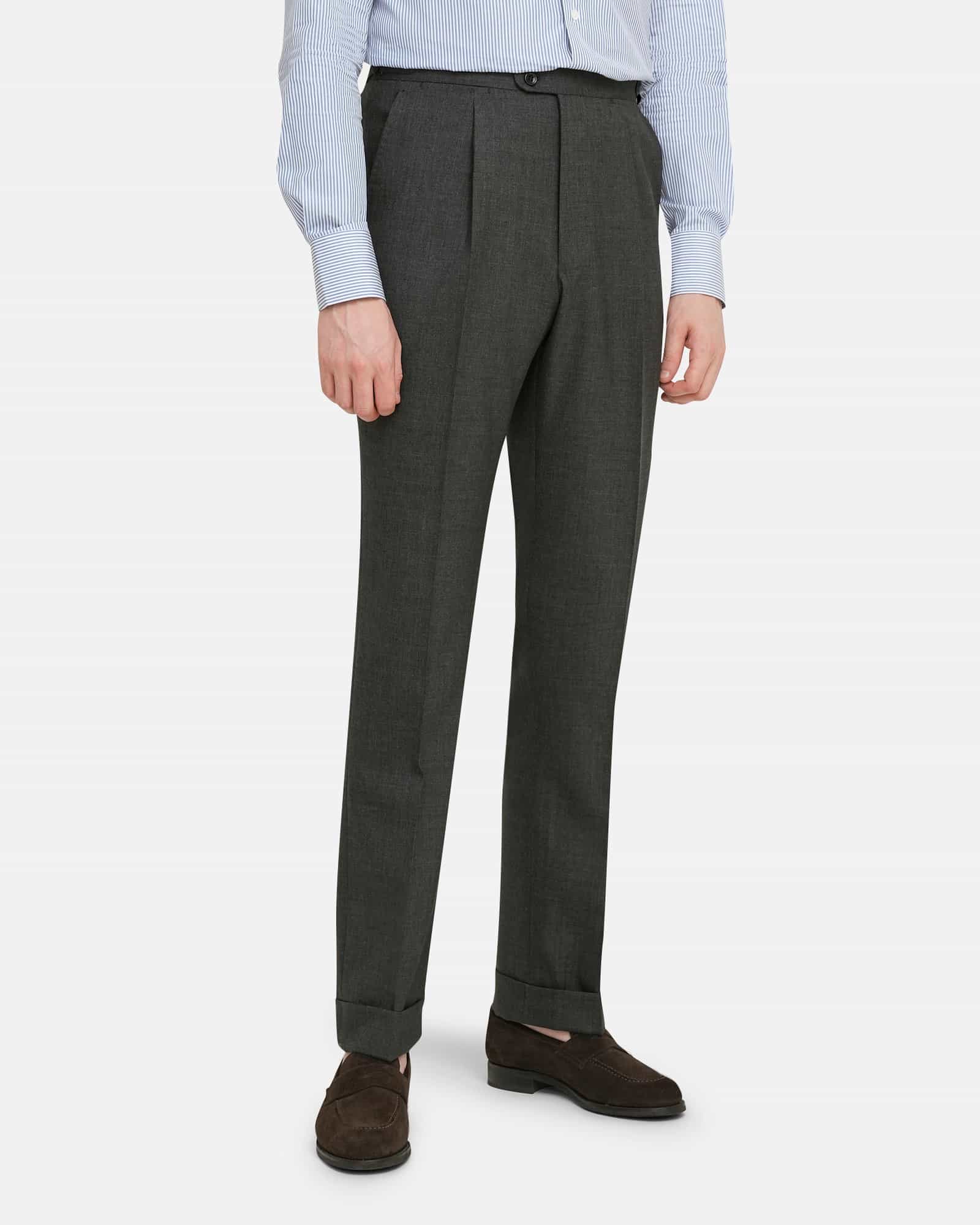 Mod 3 Cavour Twist Trouser Grey