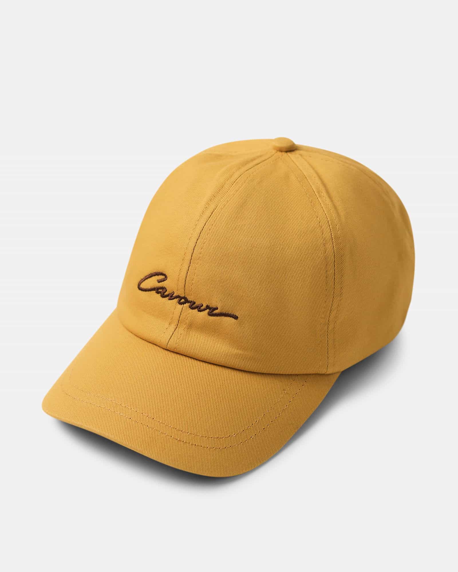 Cavour Script  Cap Yellow