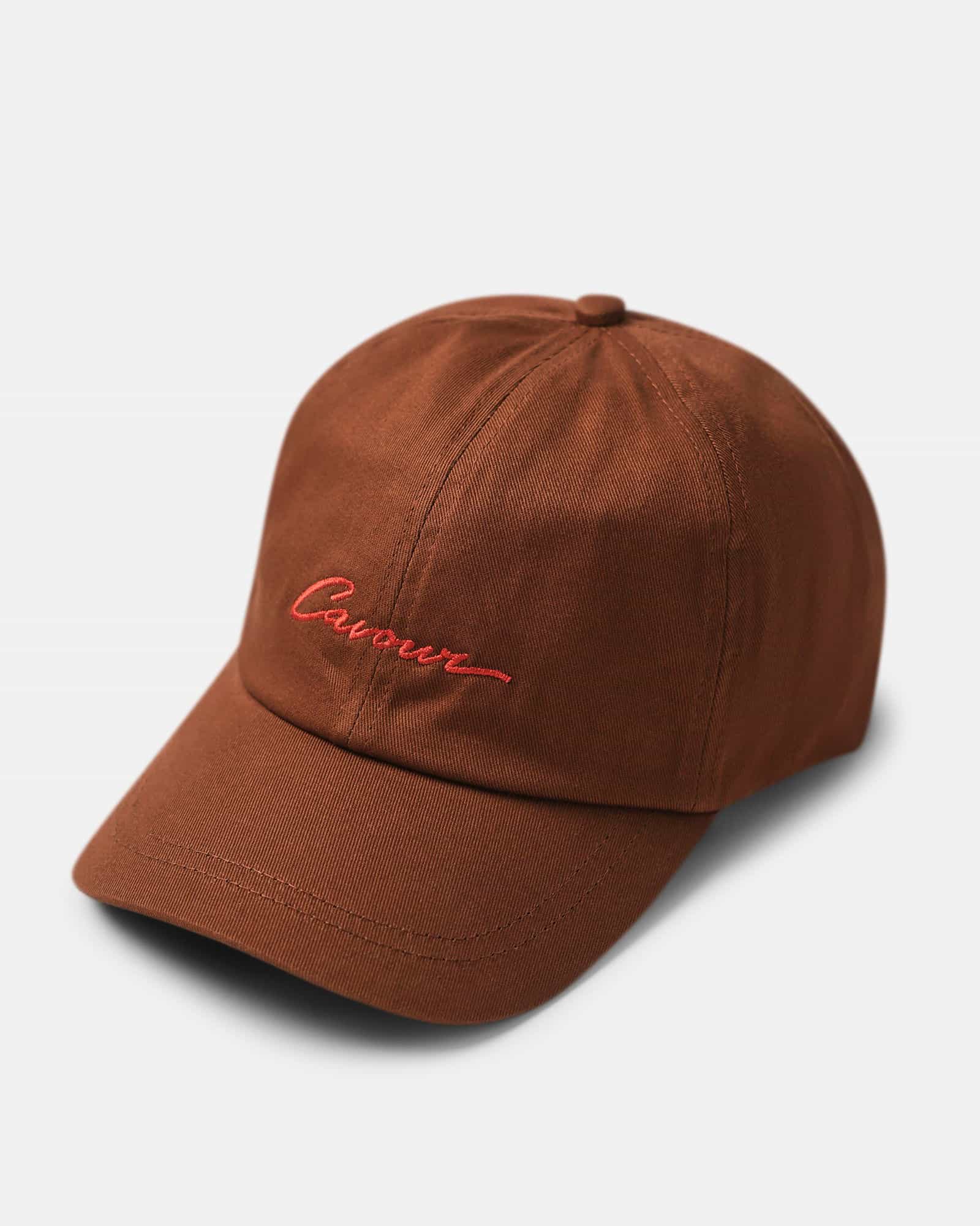Cavour Script  Cap Brown