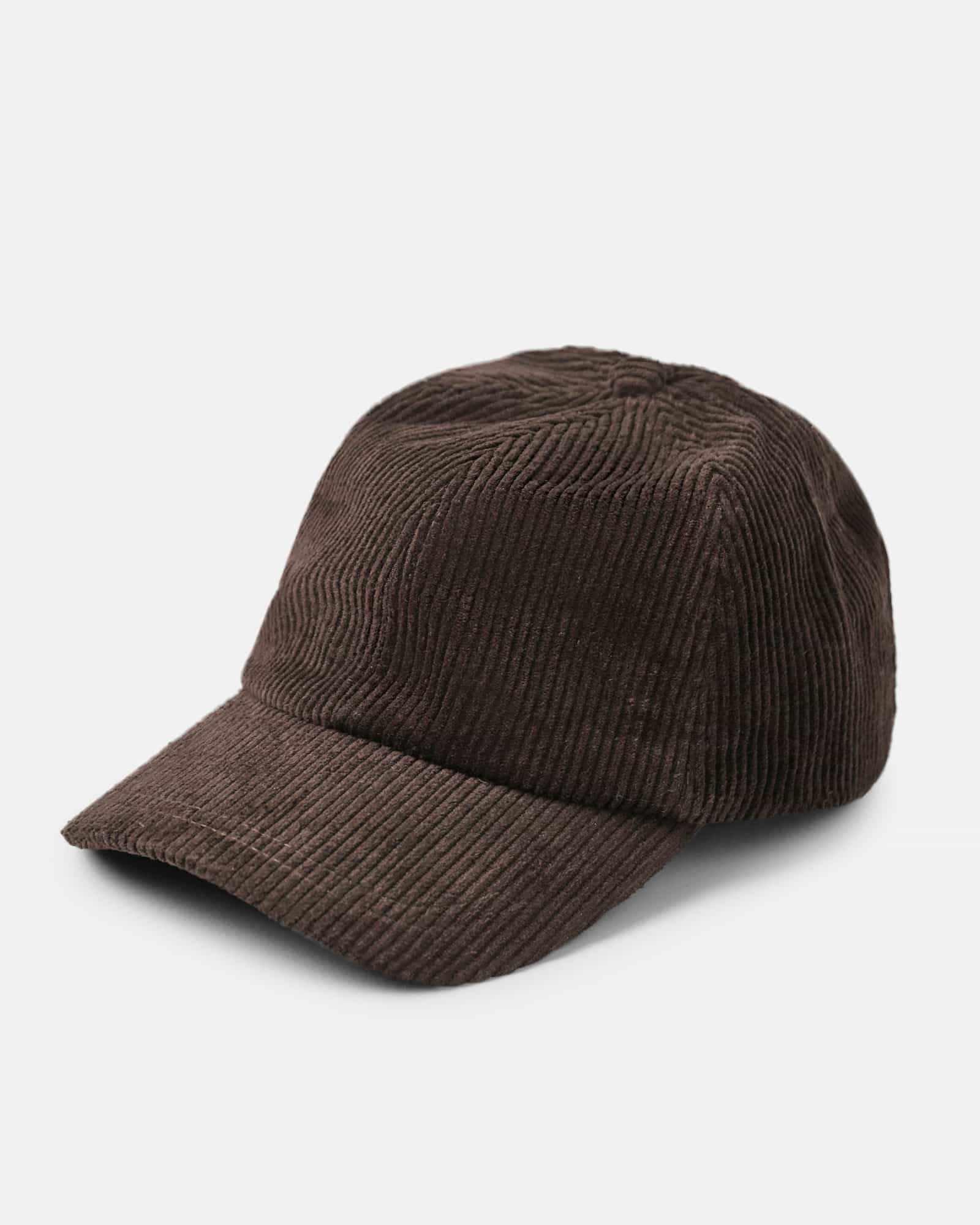 Corduroy Cap Brown