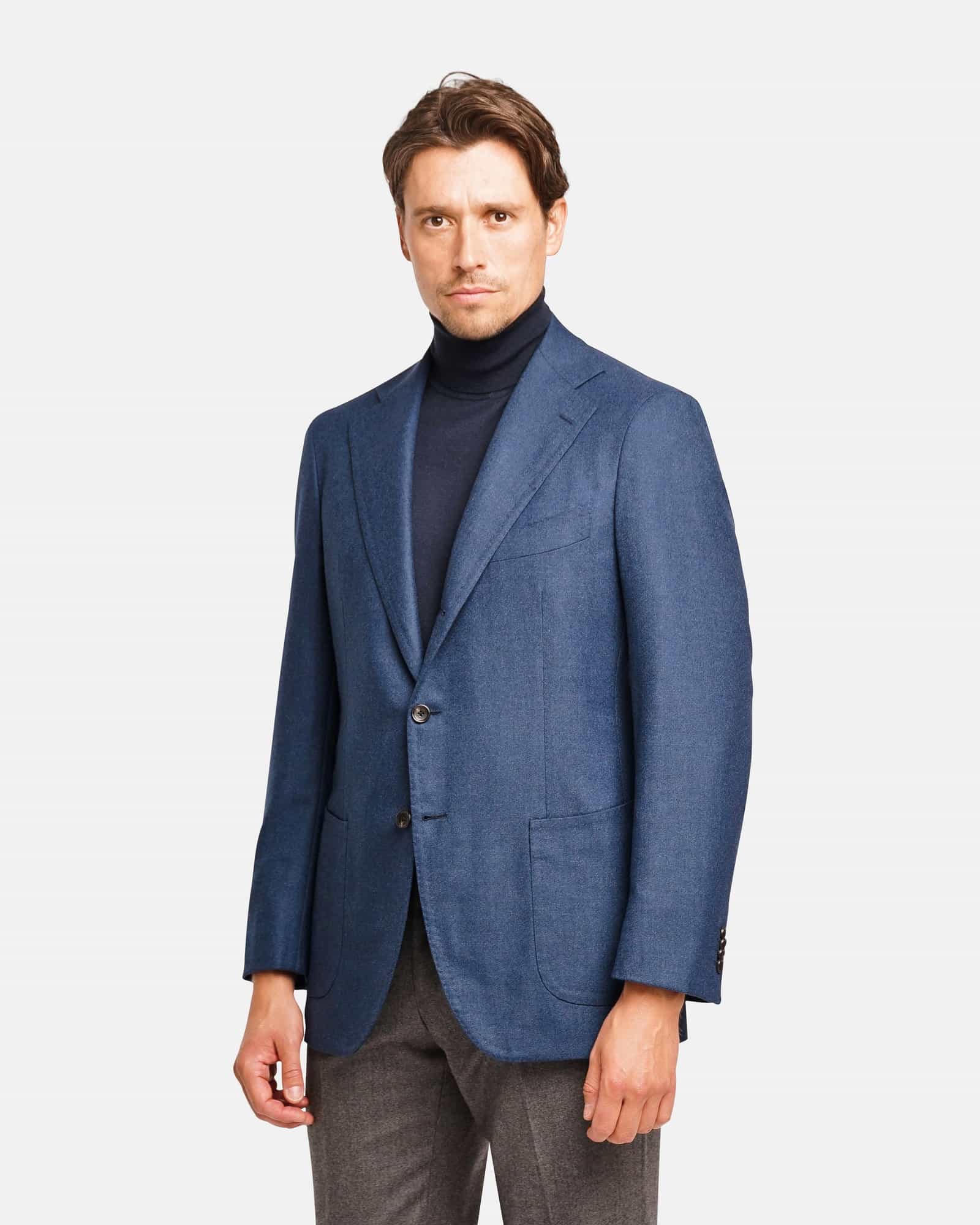 Mod 2 - Winter Hopsack Jacket Blue