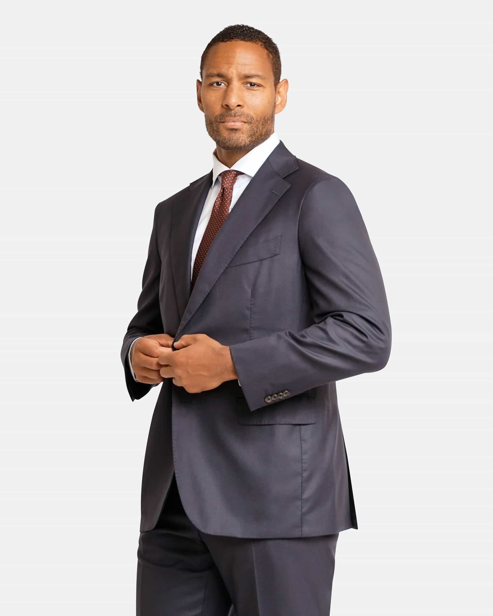 Mod 2 - s160 Luxury Cash Silk Twill Navy