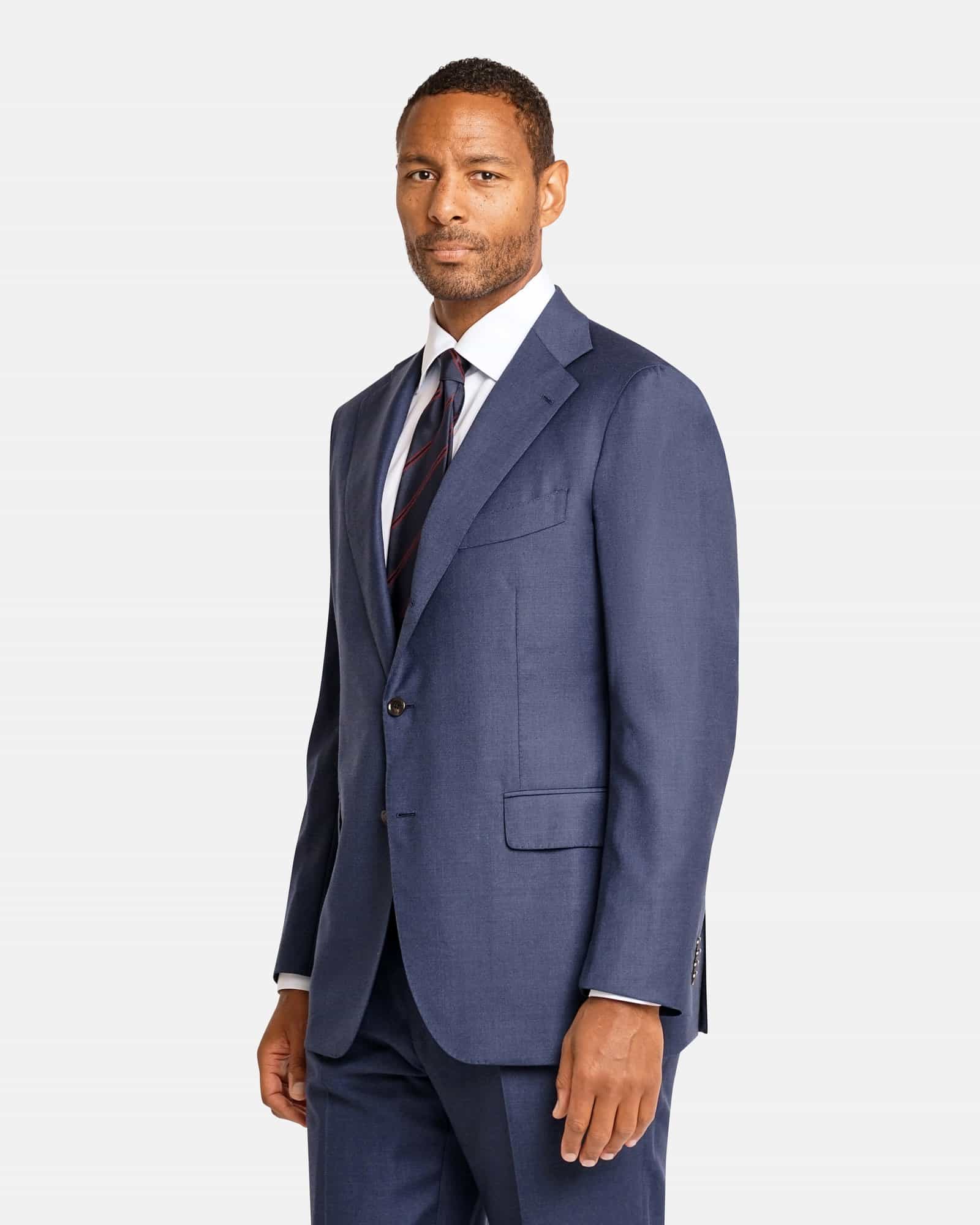 Mod 2 - Airforce Blue Hightwist Suit Blue