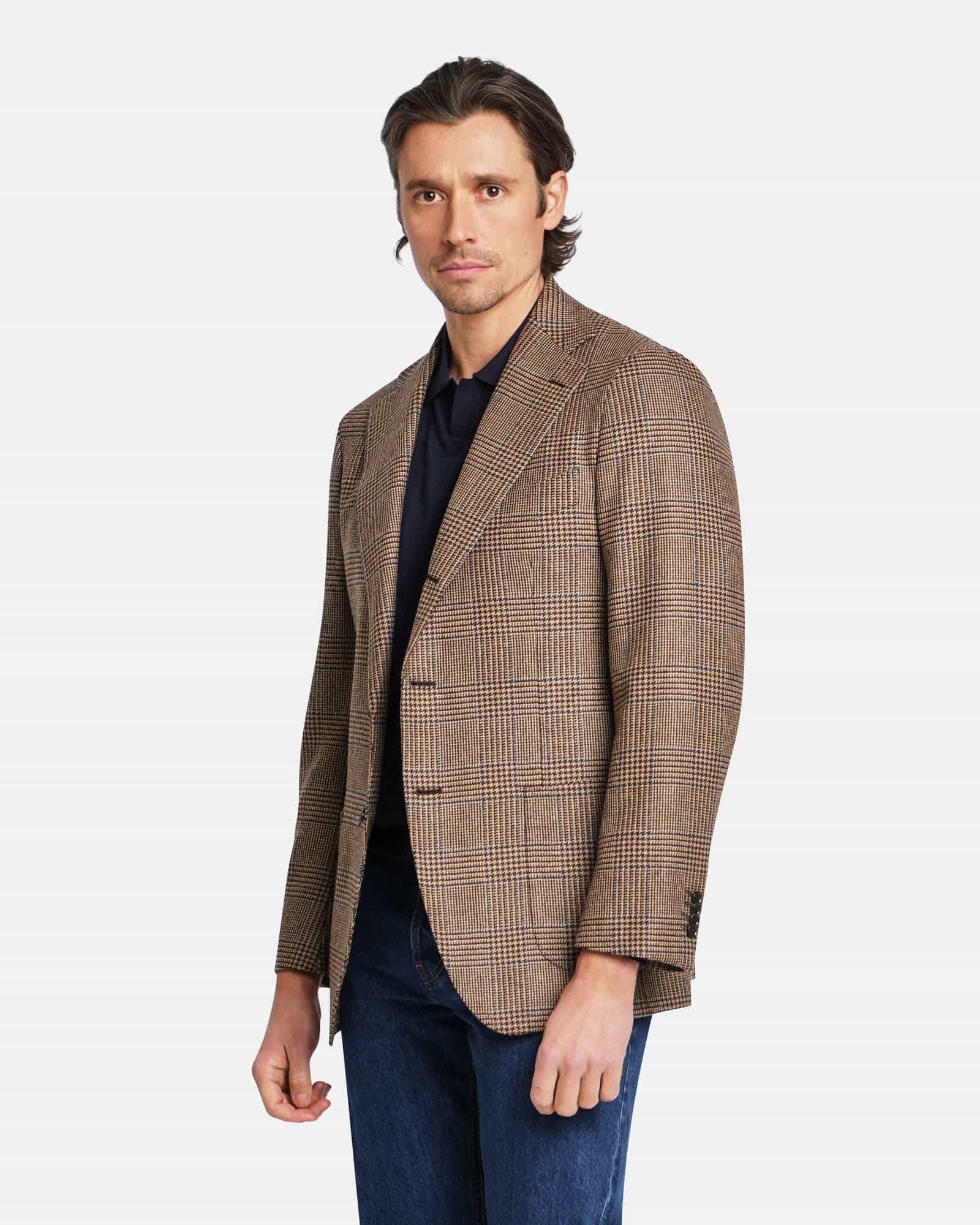 Mod 2 - British Checked Jacket Brown