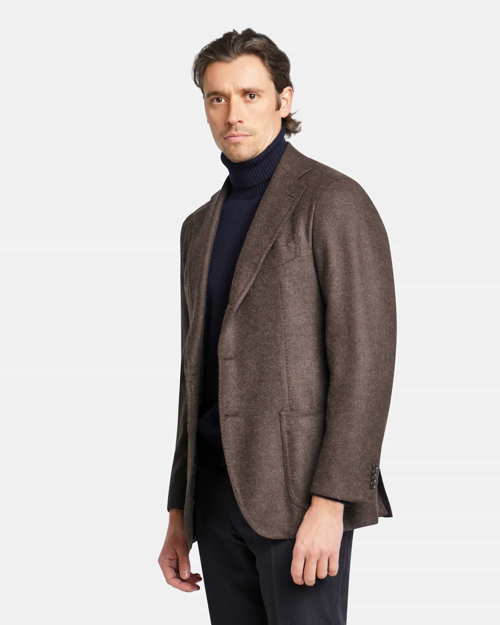 Mod 2 English Hopsack Jacket Brown