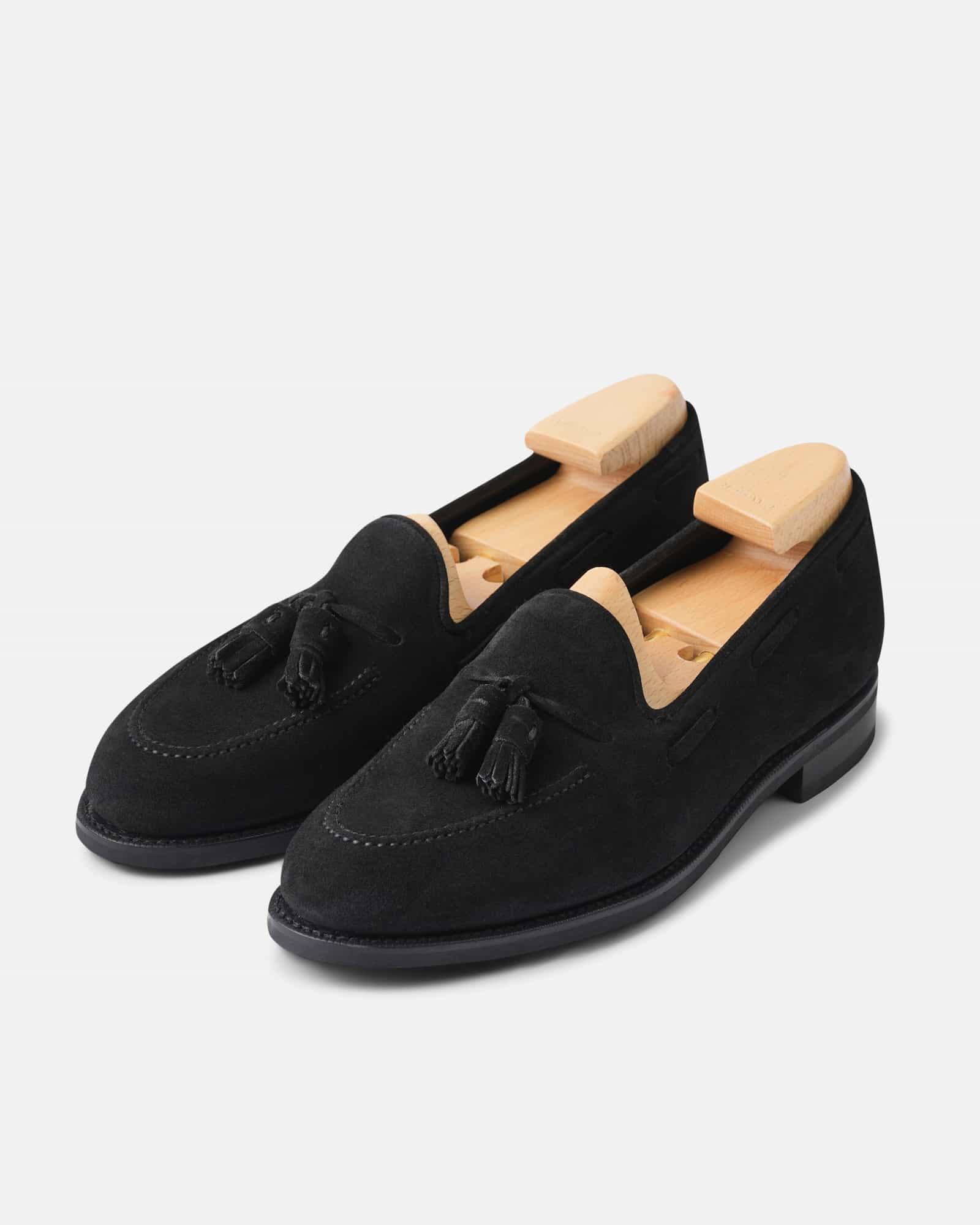 Tassel Loafer Rubber Sole Black