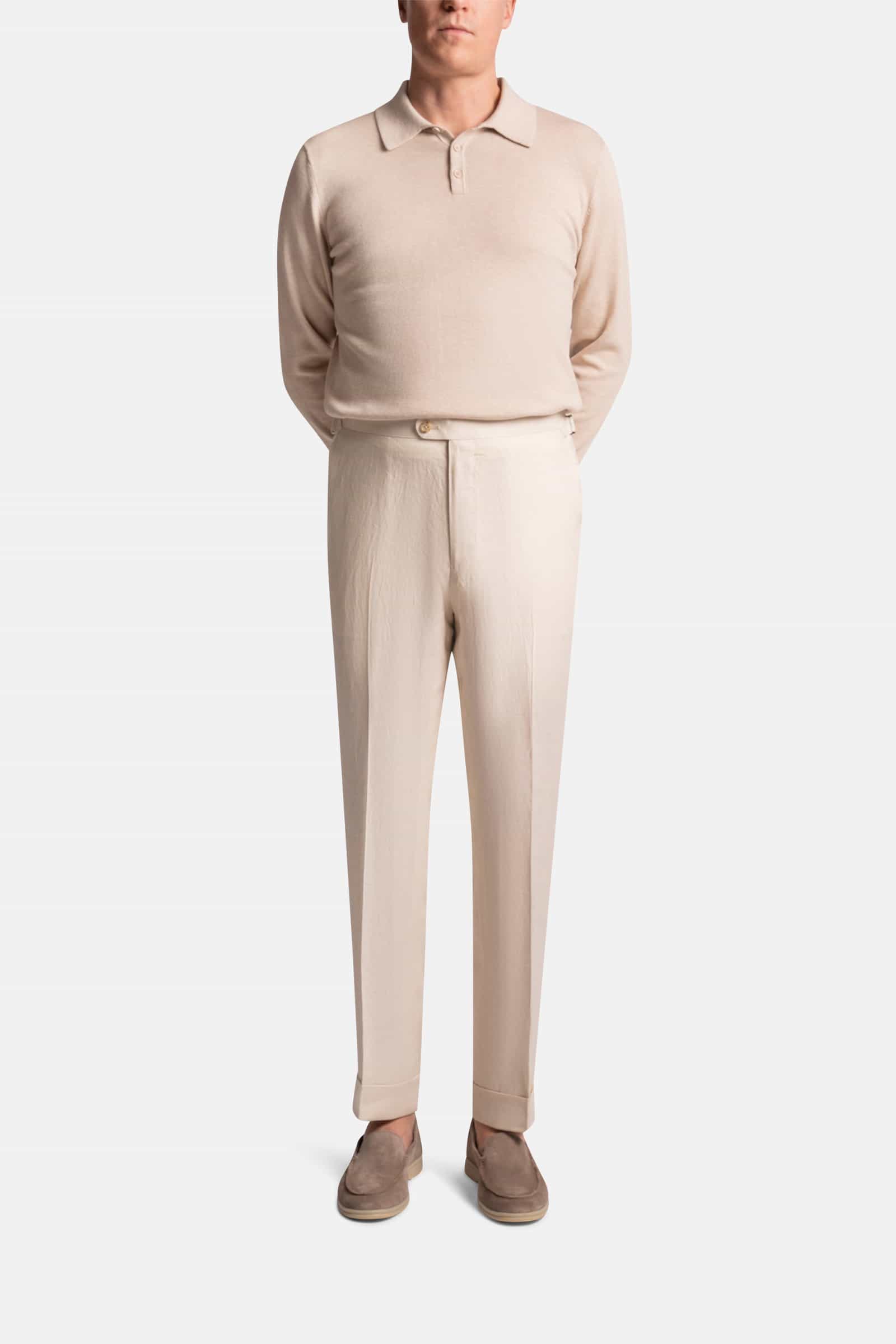 Flax Linen Trouser Beige