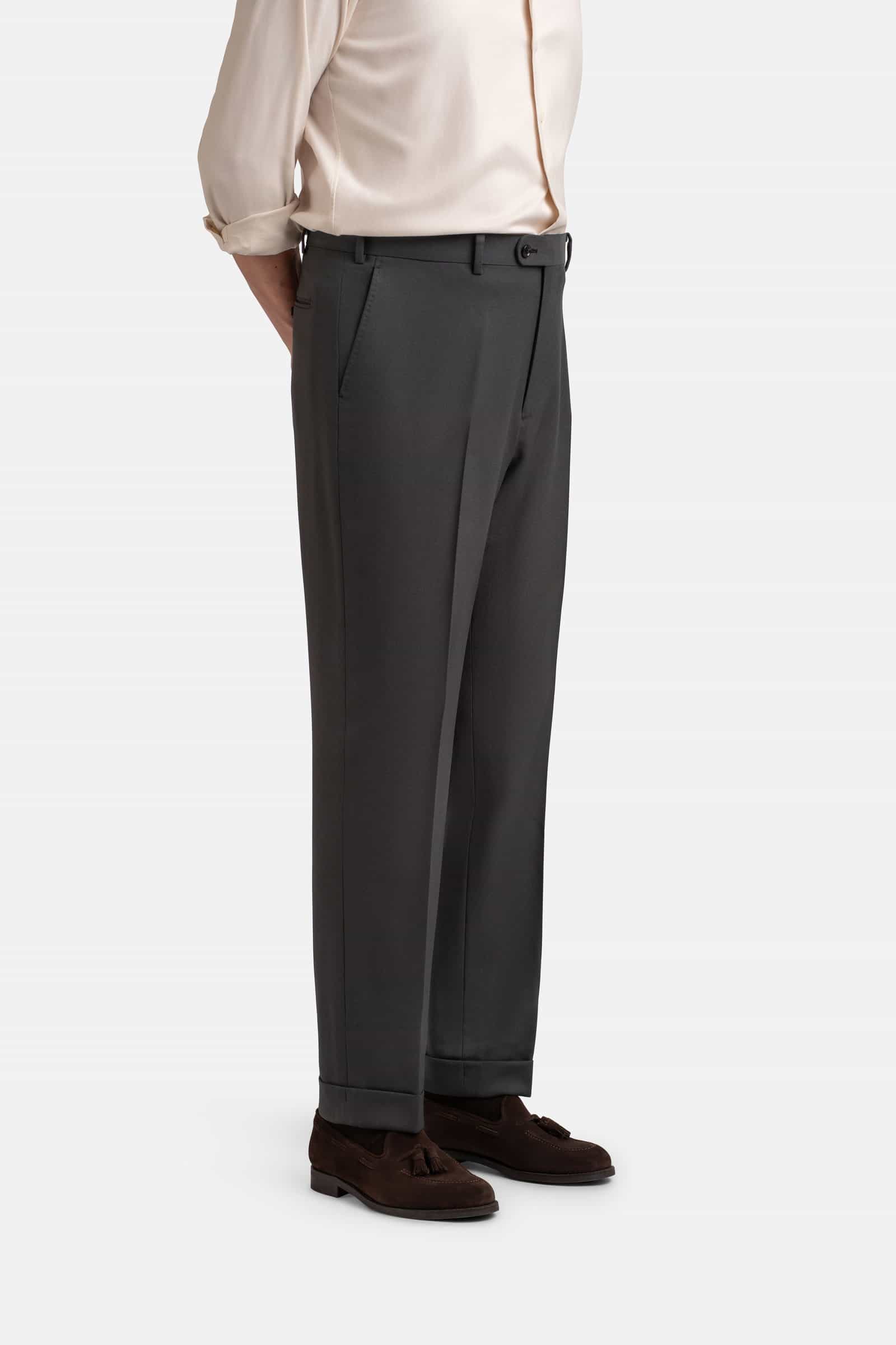 Mod 2 Regular Exclusive Hightwist Trouser Olive