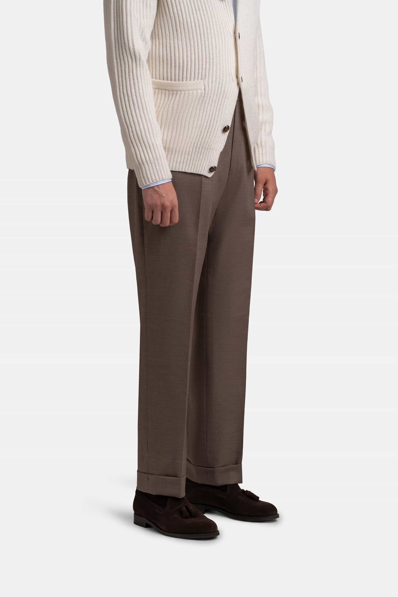 Mod 2 Regular Exclusive Hightwist Trouser Taupe