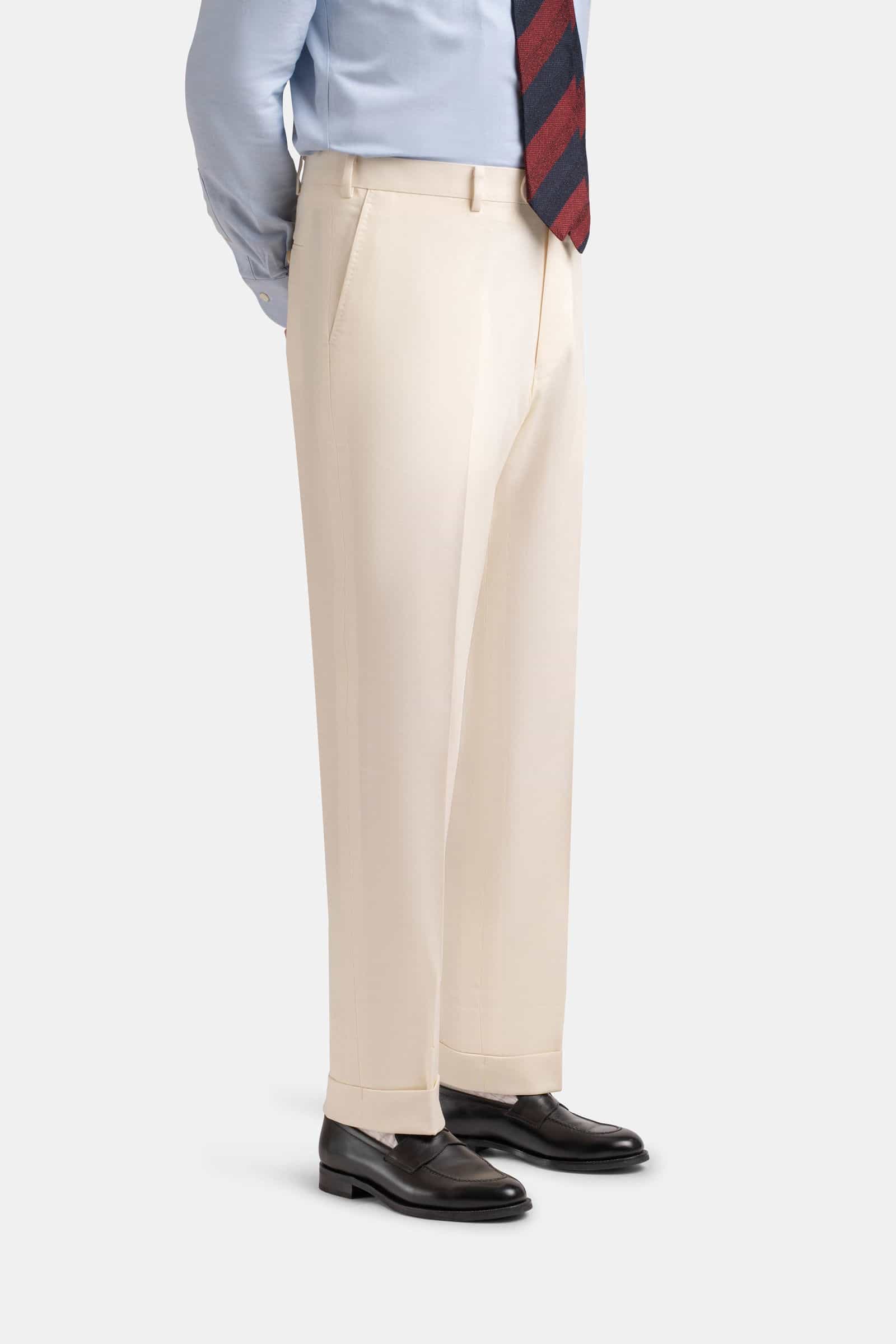 Mod 2 Regular Exclusive Hightwist Trouser Cream