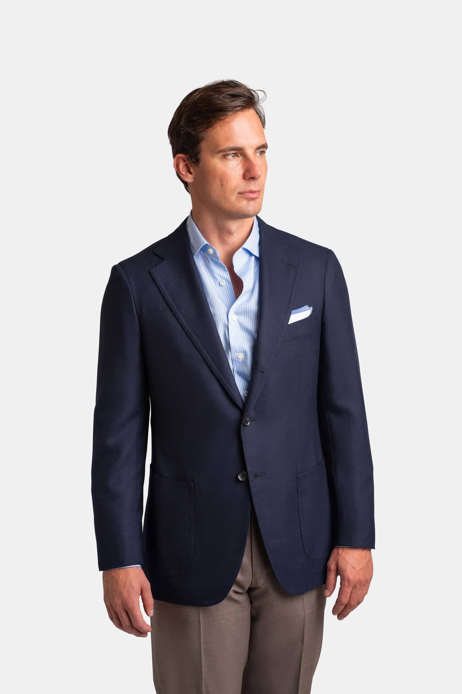 Mod 2 Classic Hopsack Jacket Navy