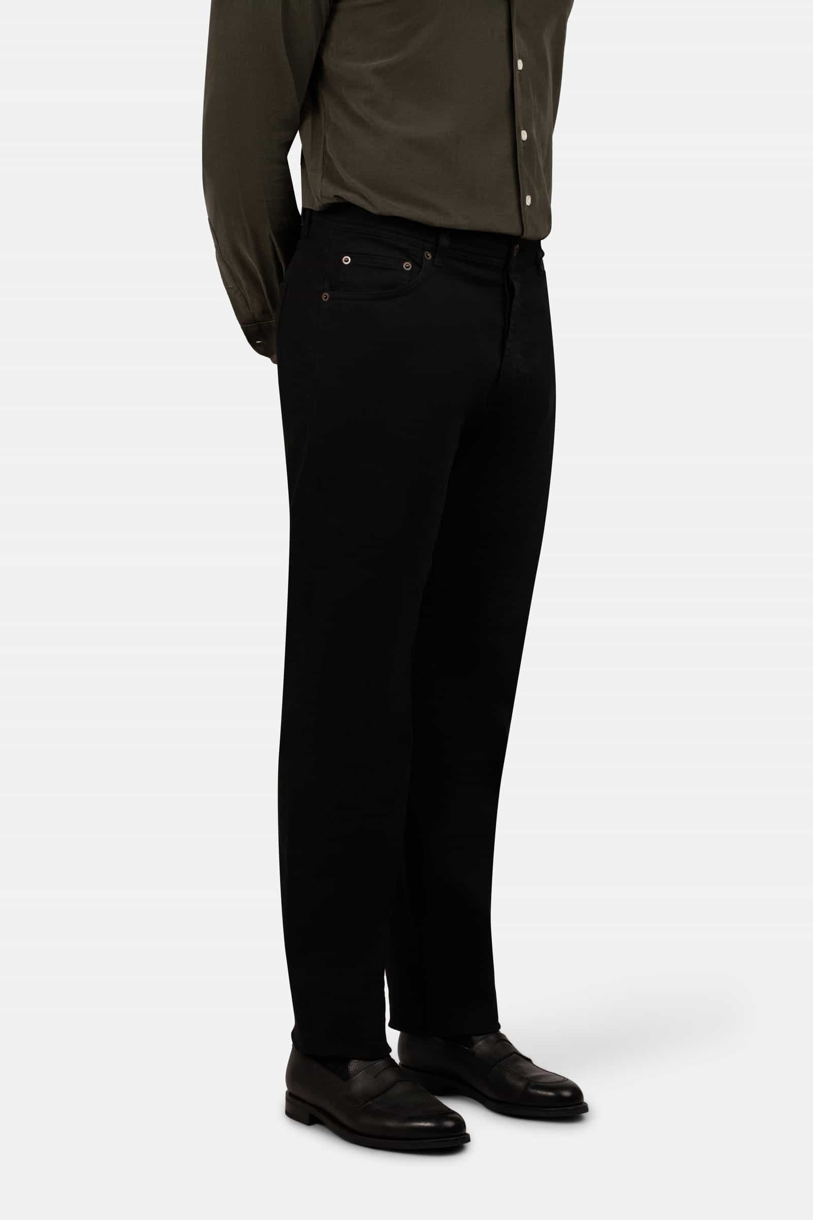 5 Pocket Trouser Black