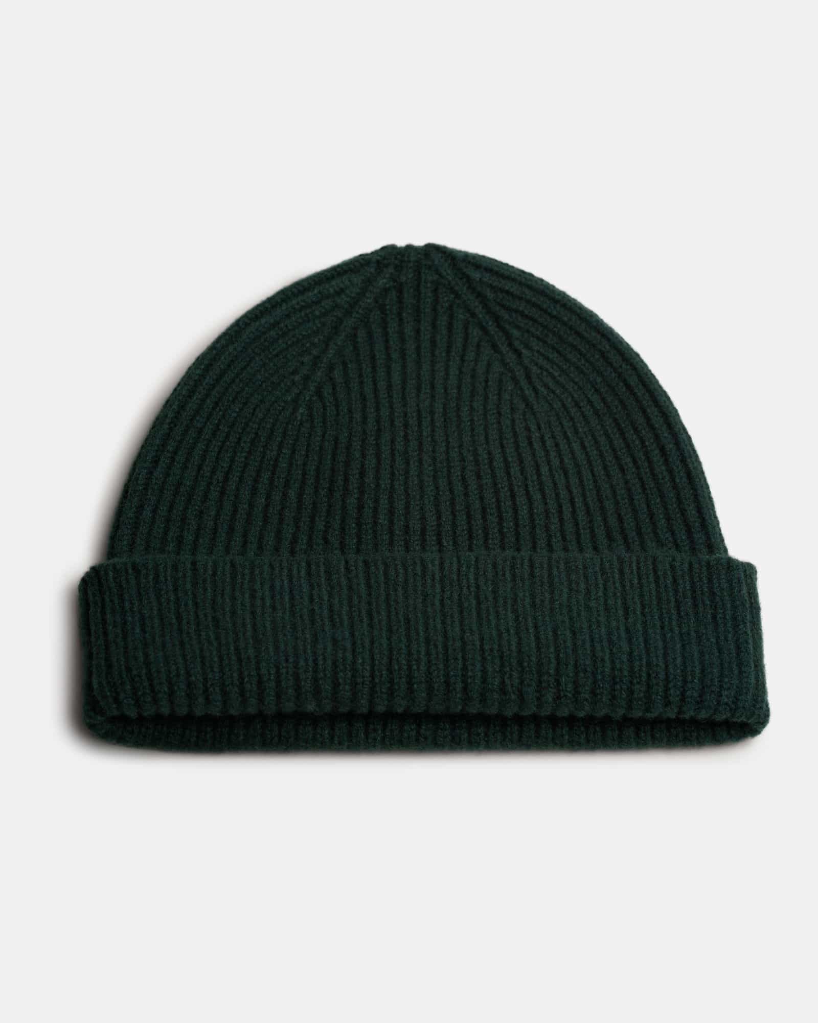 Solid Wool Hat Green
