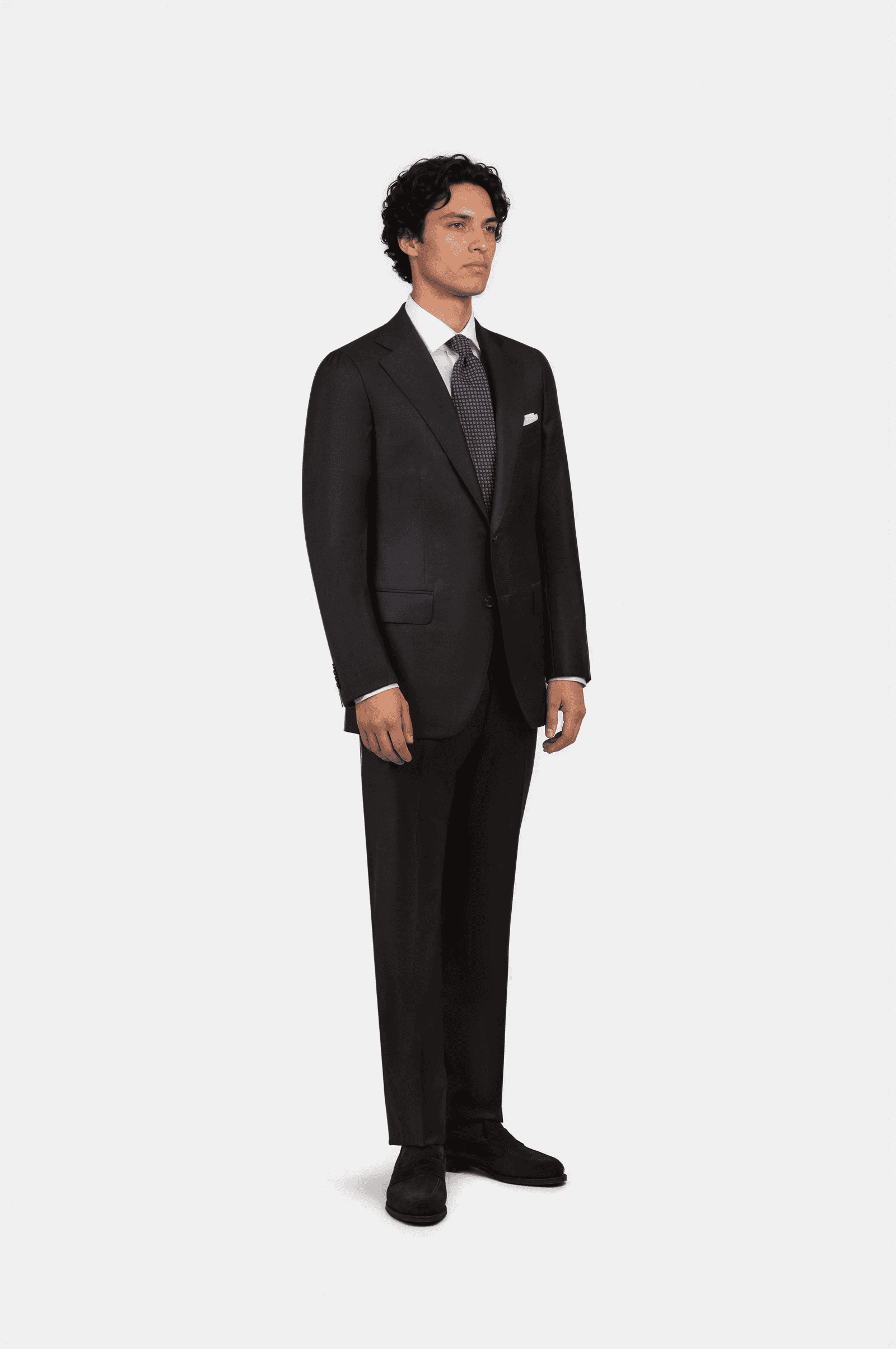 Mod 2 Exclusive Cavour Twill Jacket Grey (Part of a suit)