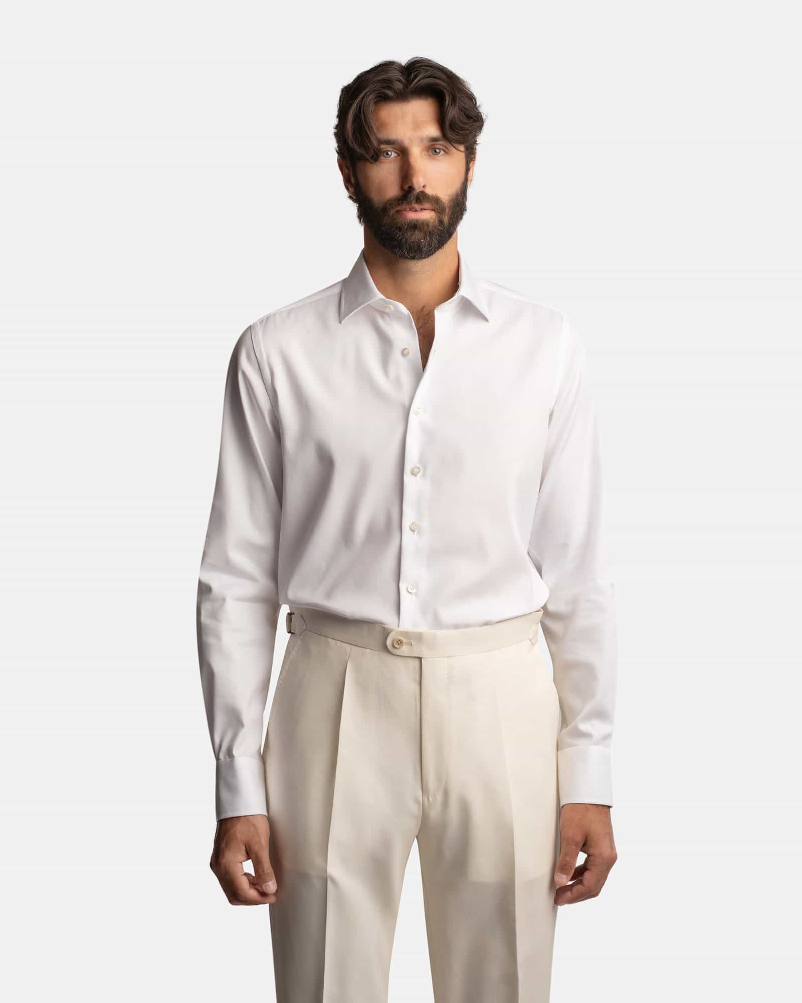 Handmade Royal Oxford Shirt White