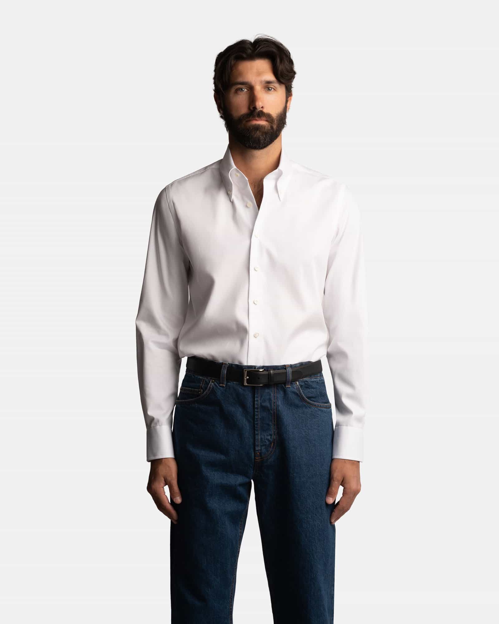 Handmade Oxford Shirt White