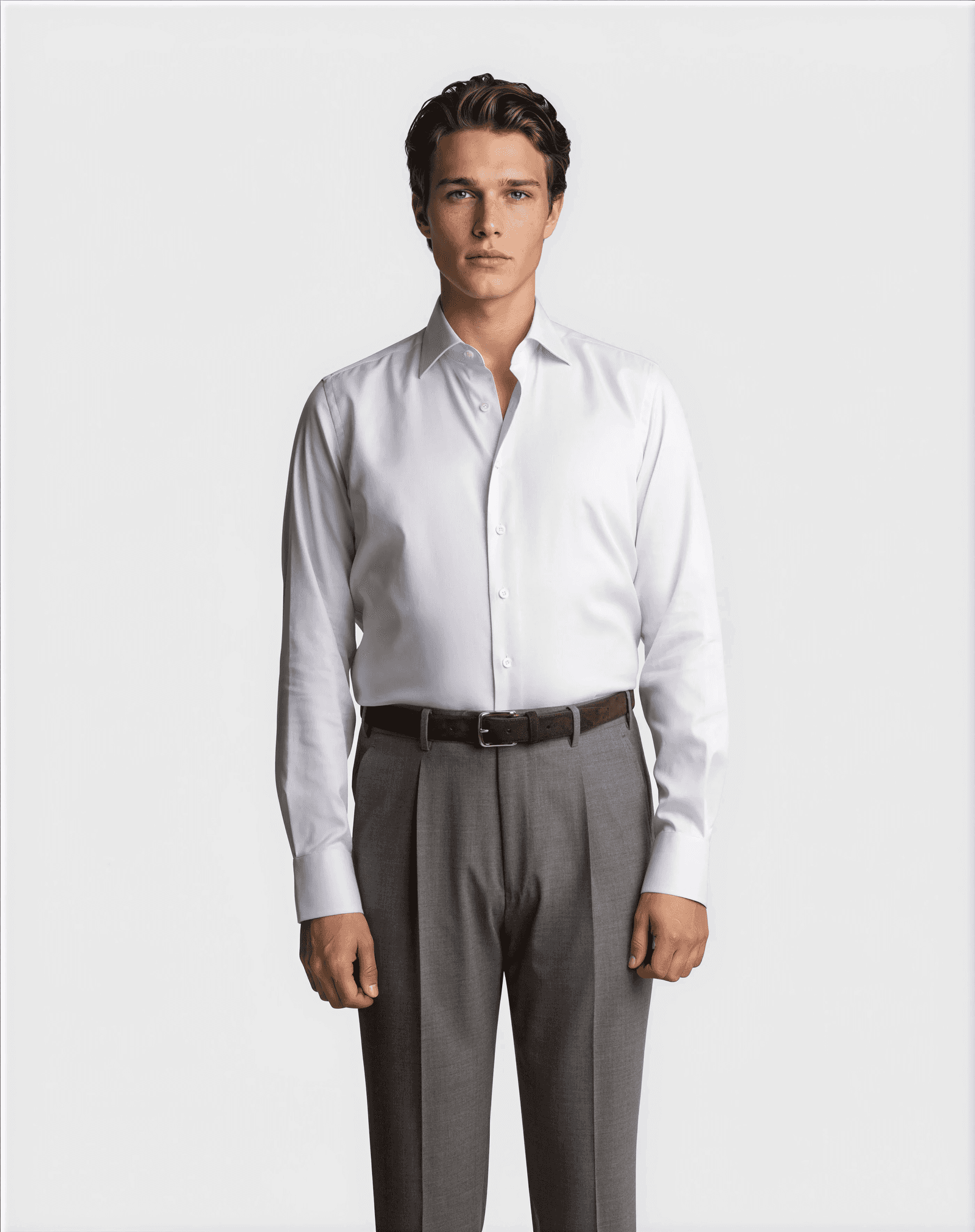 Herringbone Shirt Blue