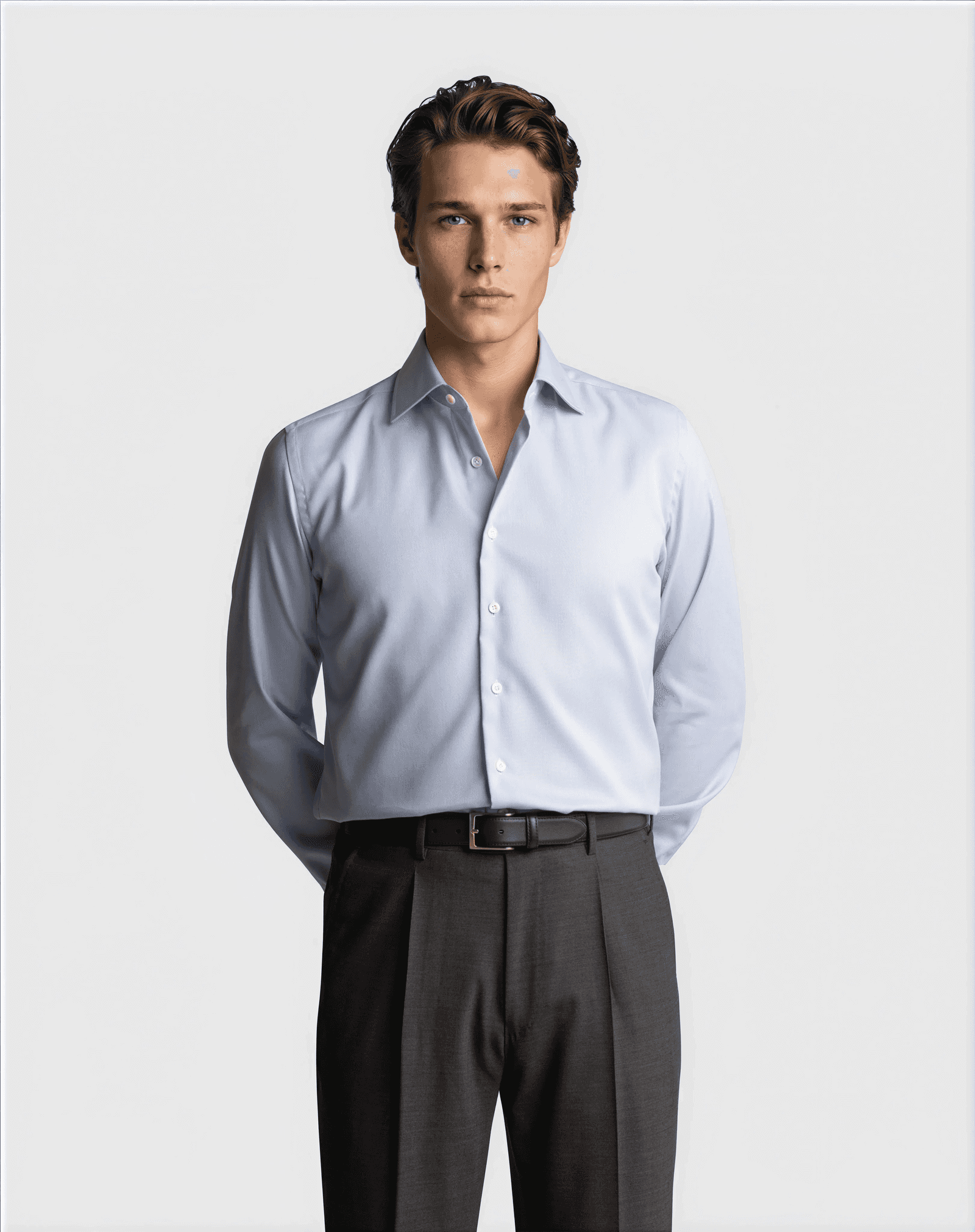 Fine Royal Oxford Shirt Blue