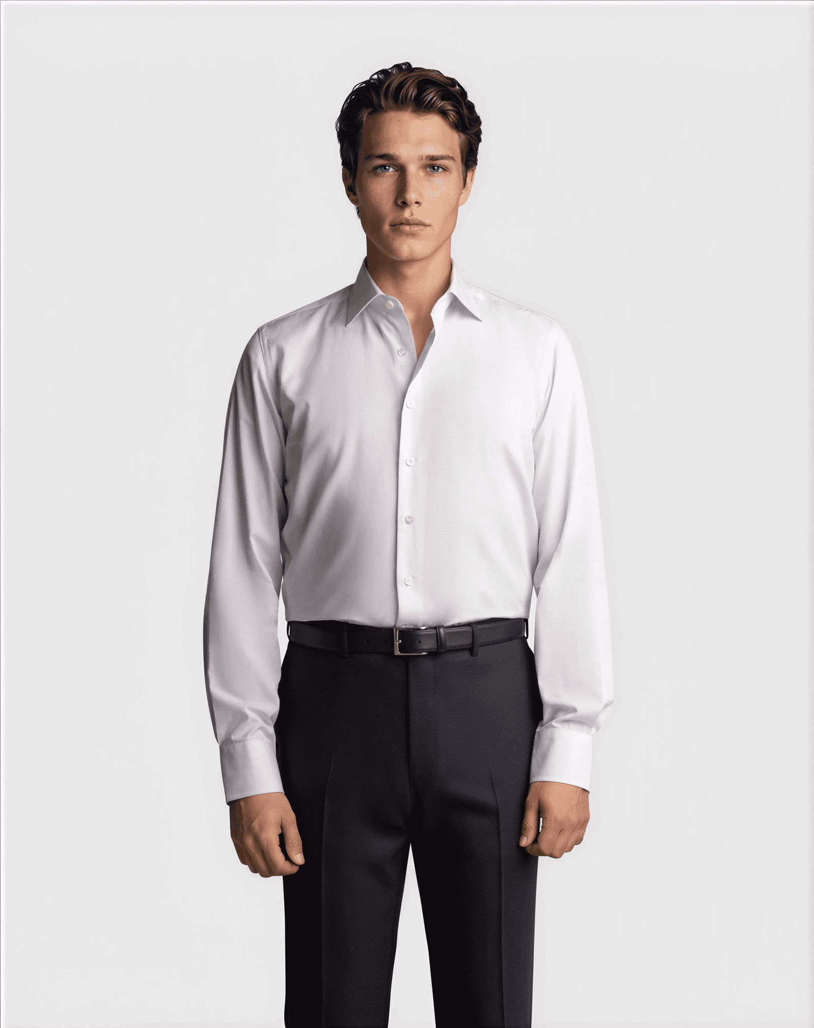 Superior Popline Shirt Blue