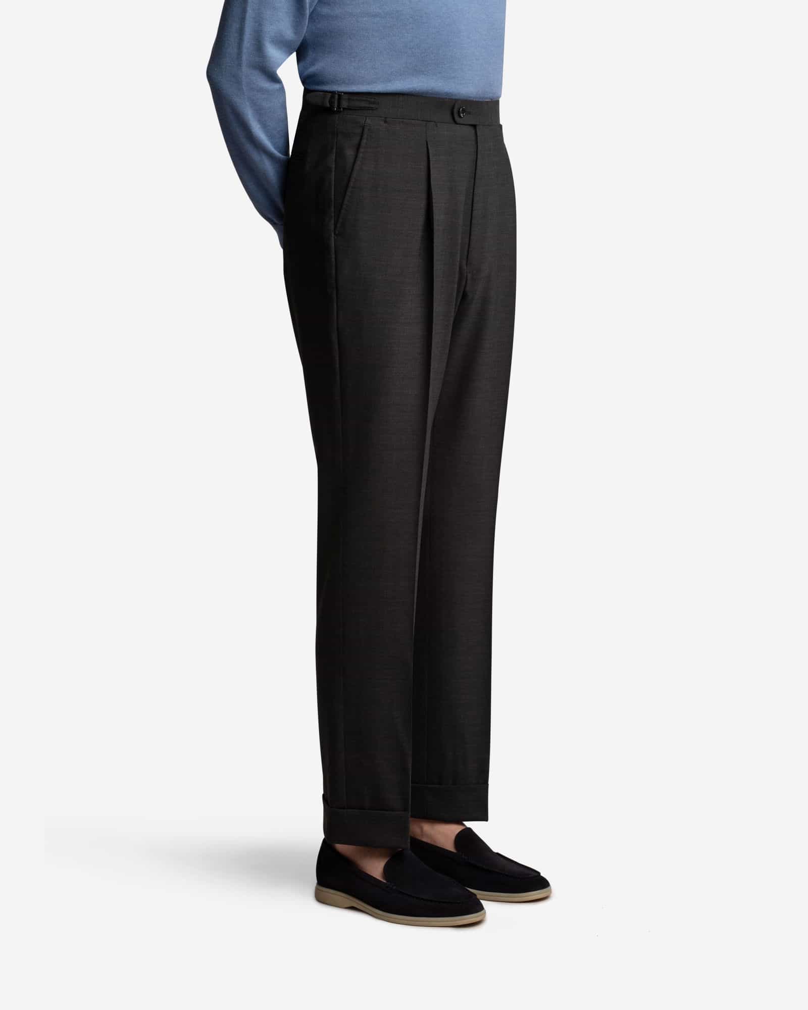 Mod 3 Hightwist Trouser Dark Grey