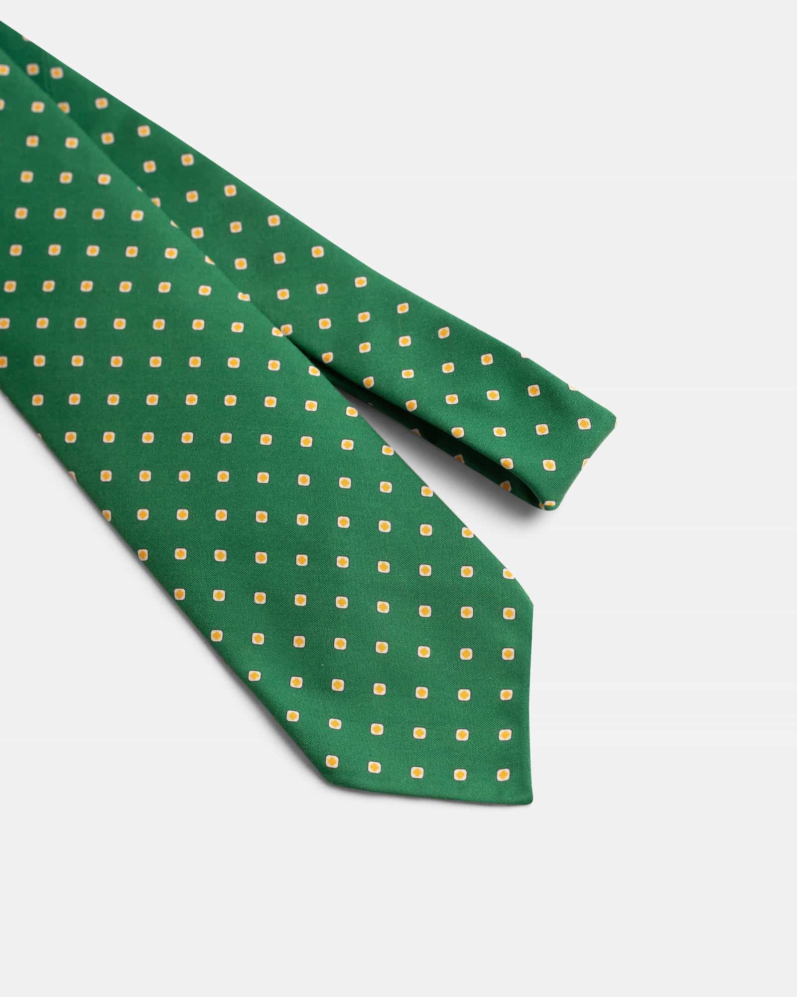 Dots Print Green