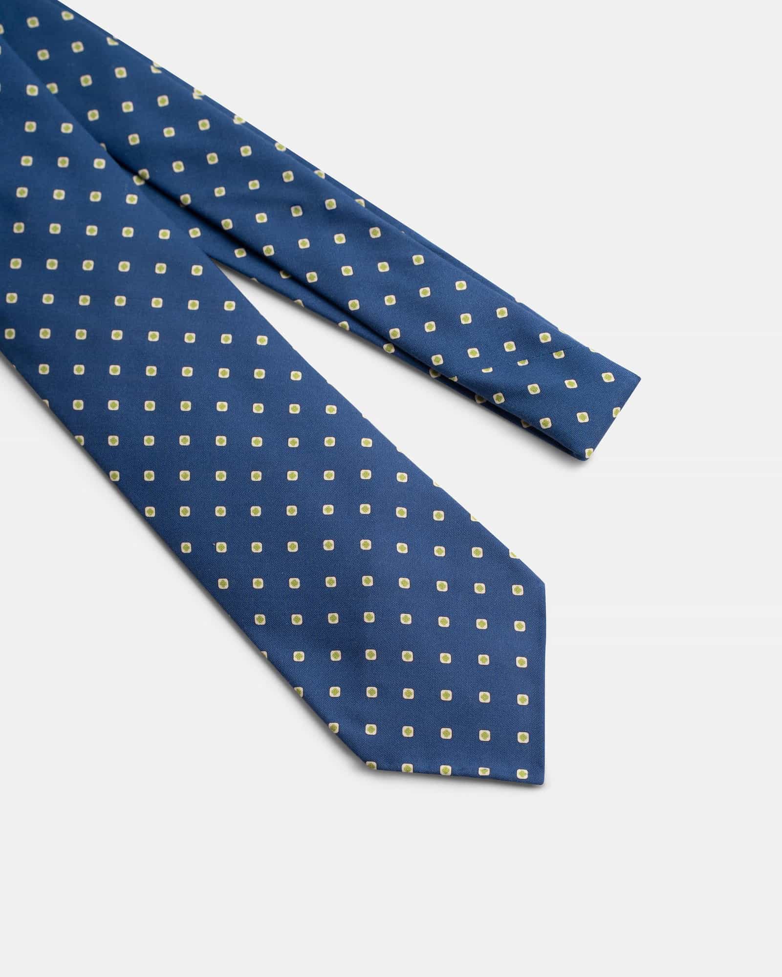 Dots Print Blue