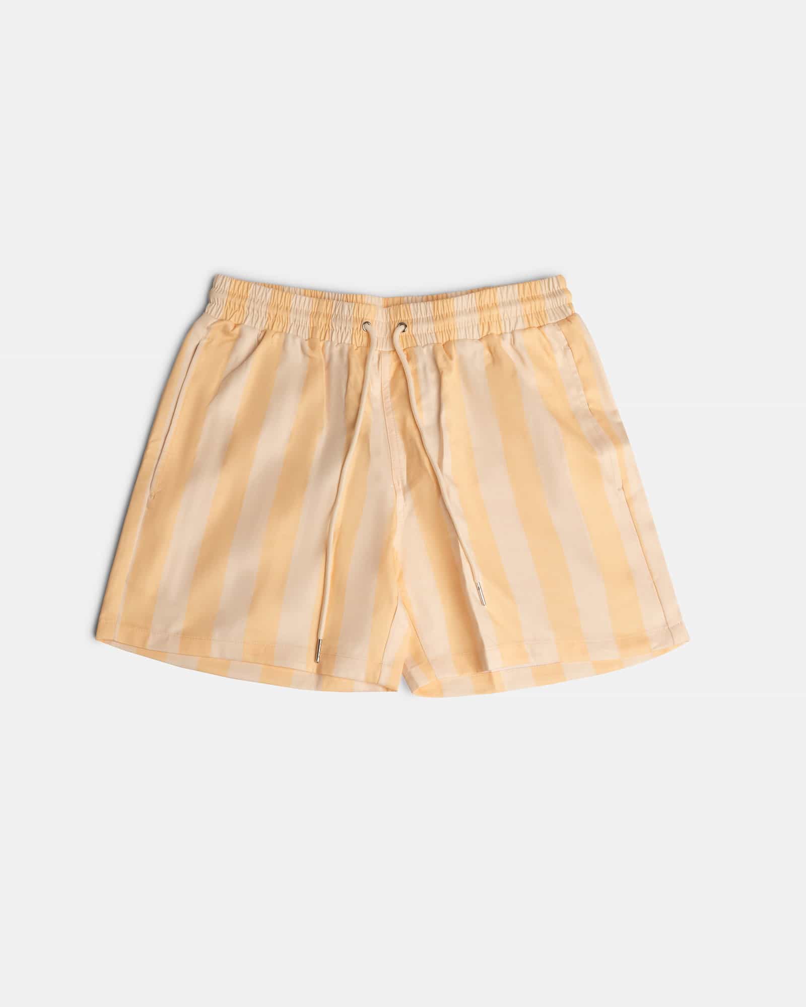 Striped Swimming Trunk Yellow