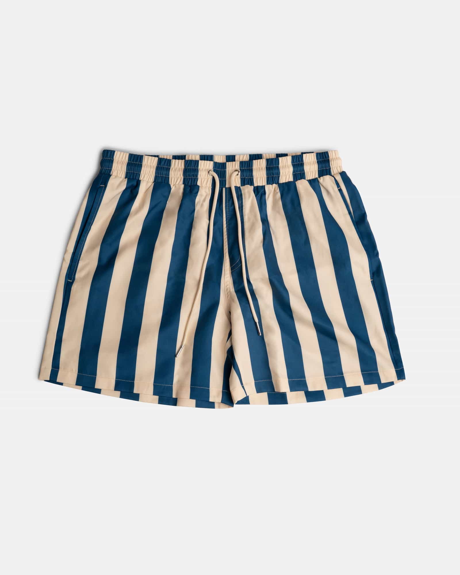 Striped Swimming Trunk Navy