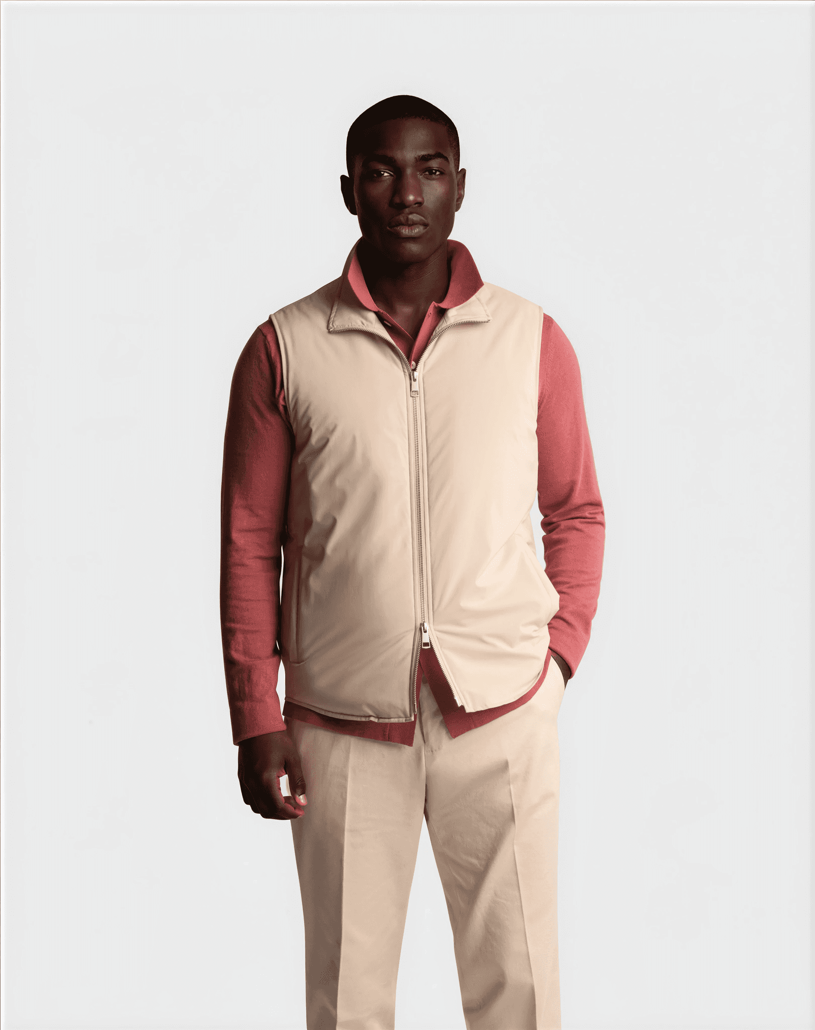 EBITDA Tech Vest Beige