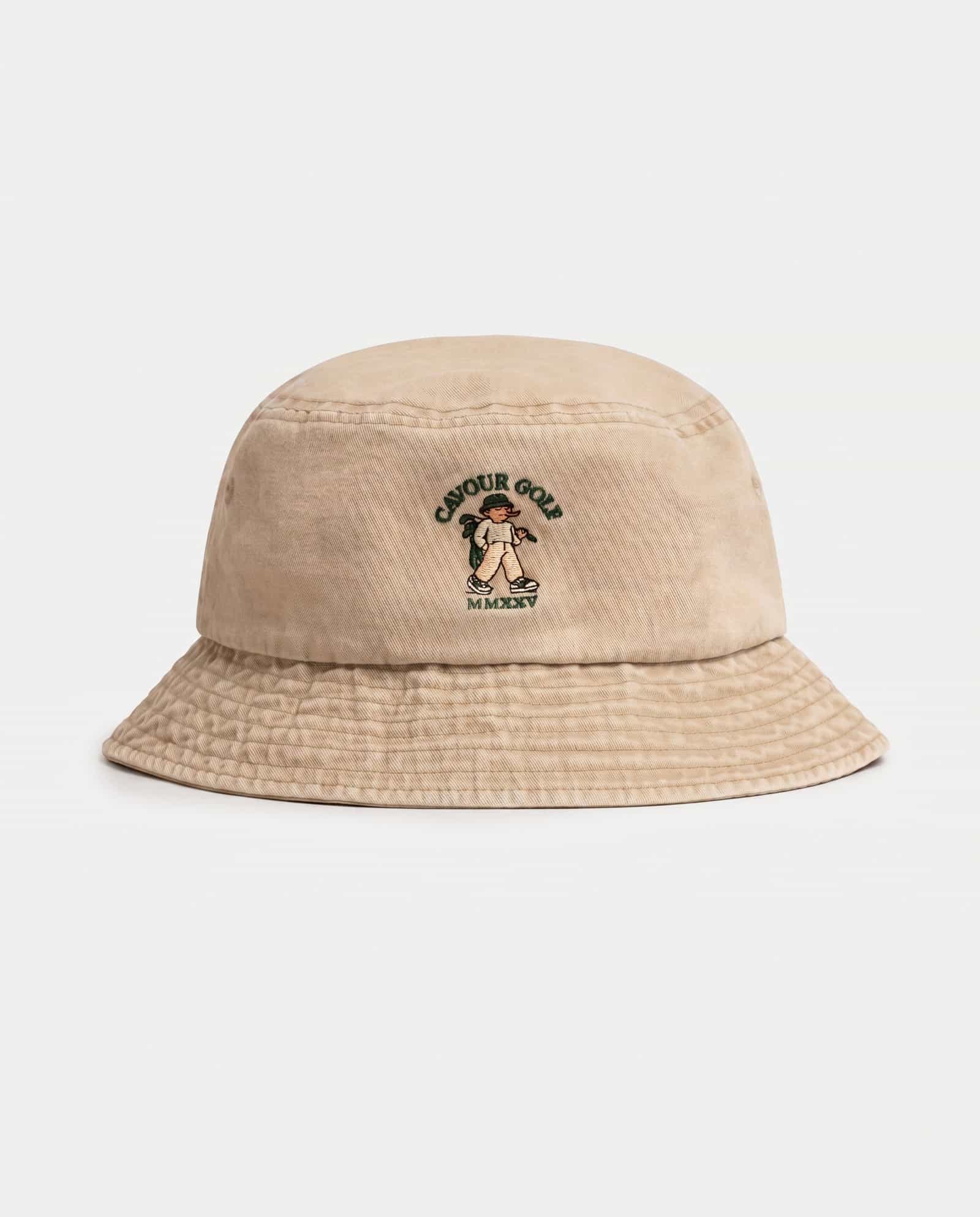 Golf Bucket Hat Beige