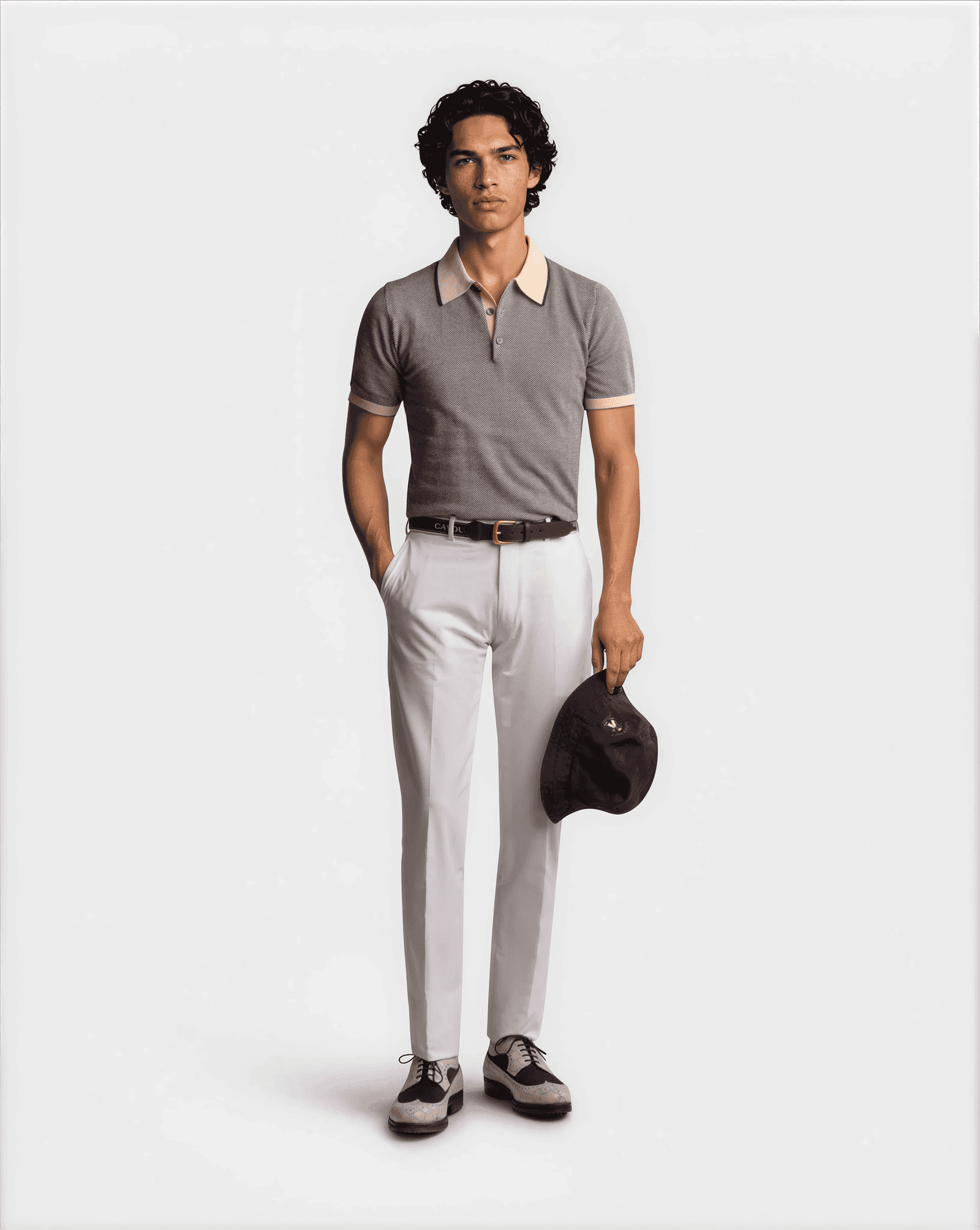 Technical Golf Trouser White