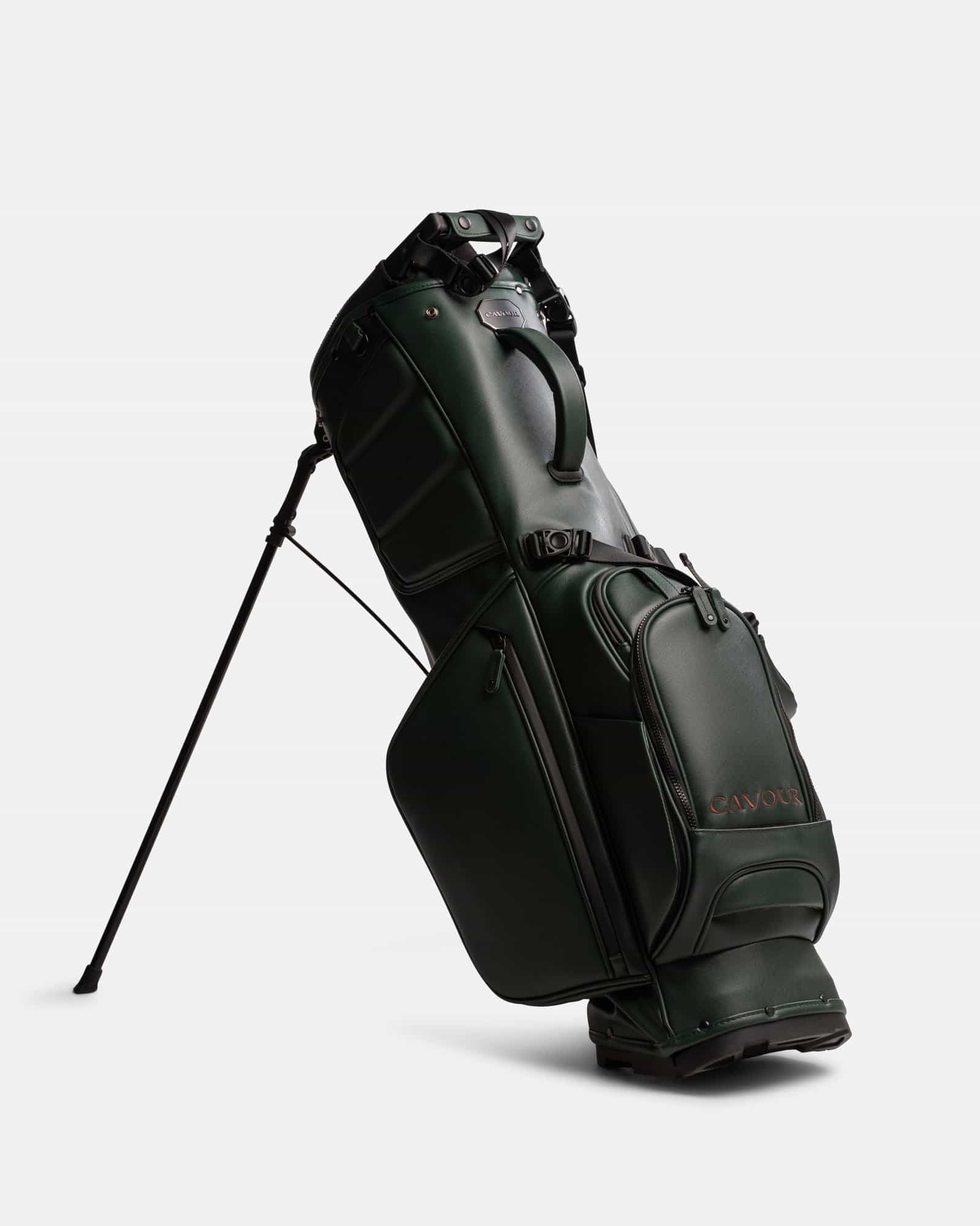 Saffiano Tour Stand Bag Green
