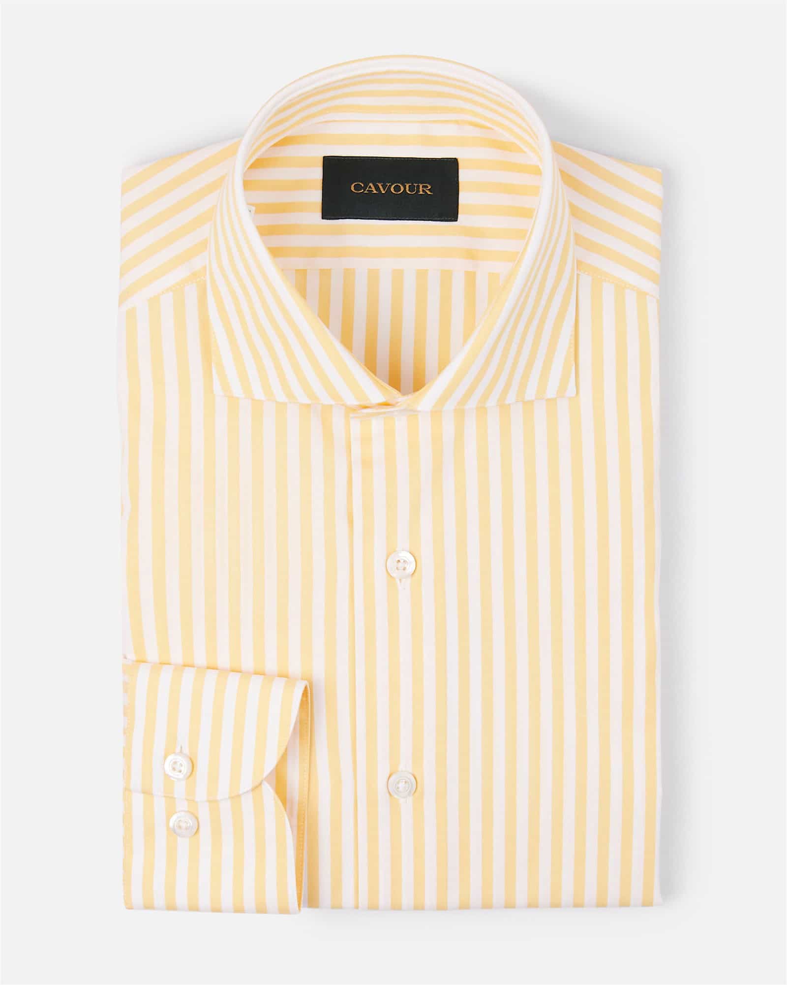 Butcher Stripe Shirt Yellow