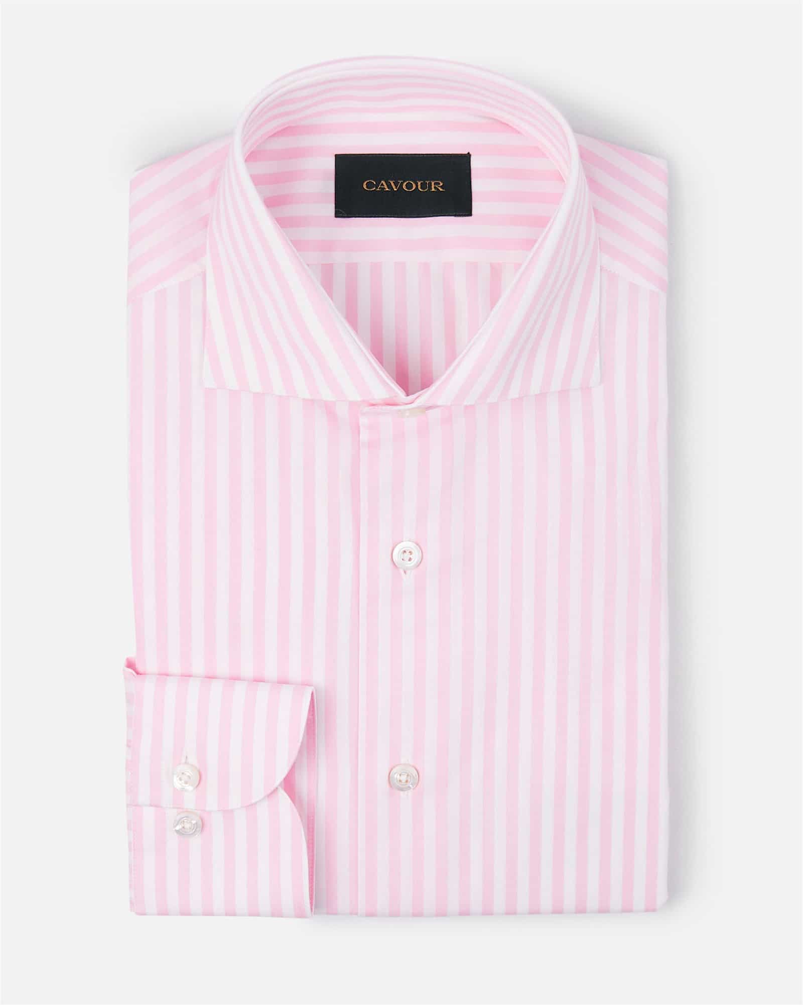 Butcher Stripe Shirt pink