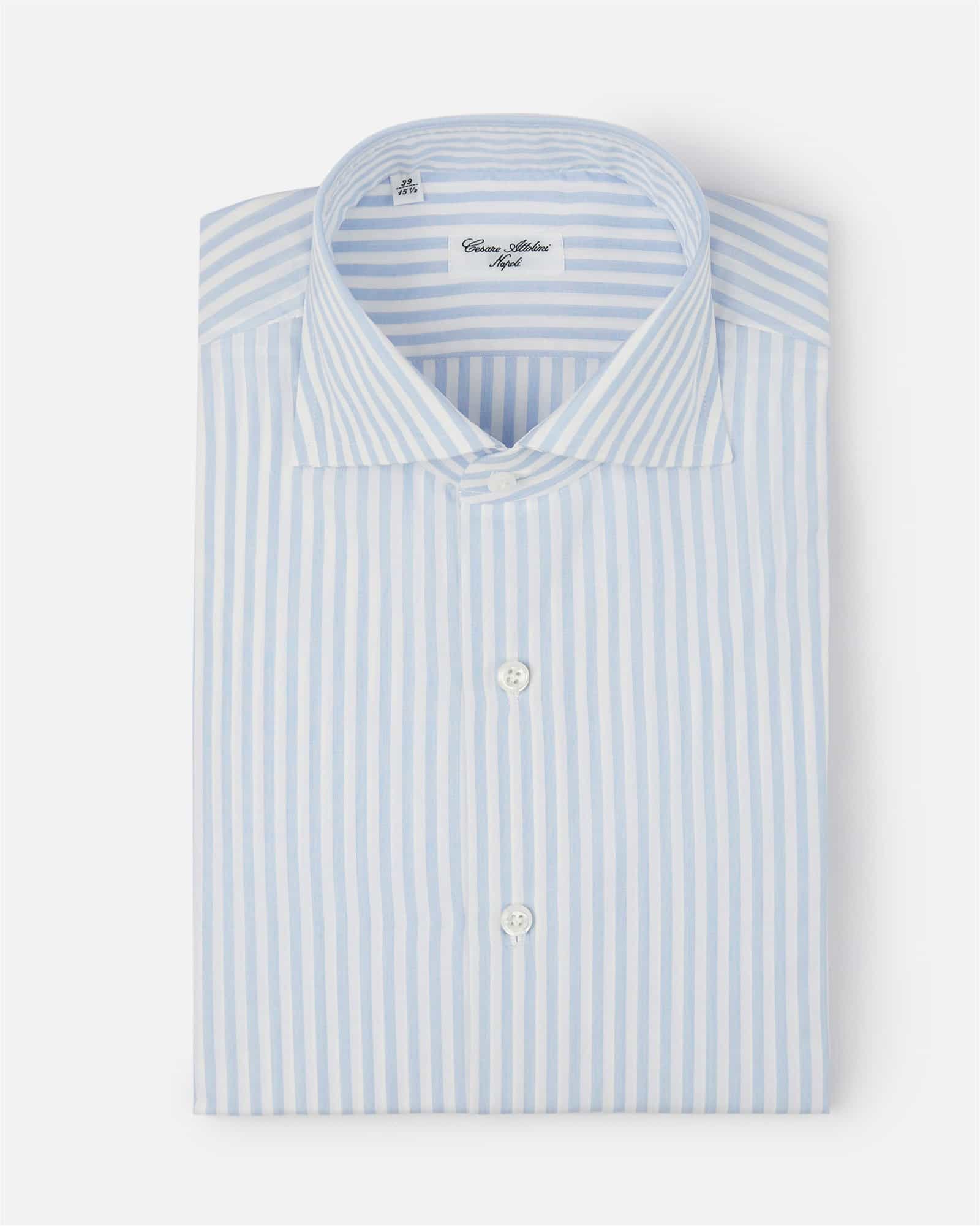 Attolini Structured Stripe White